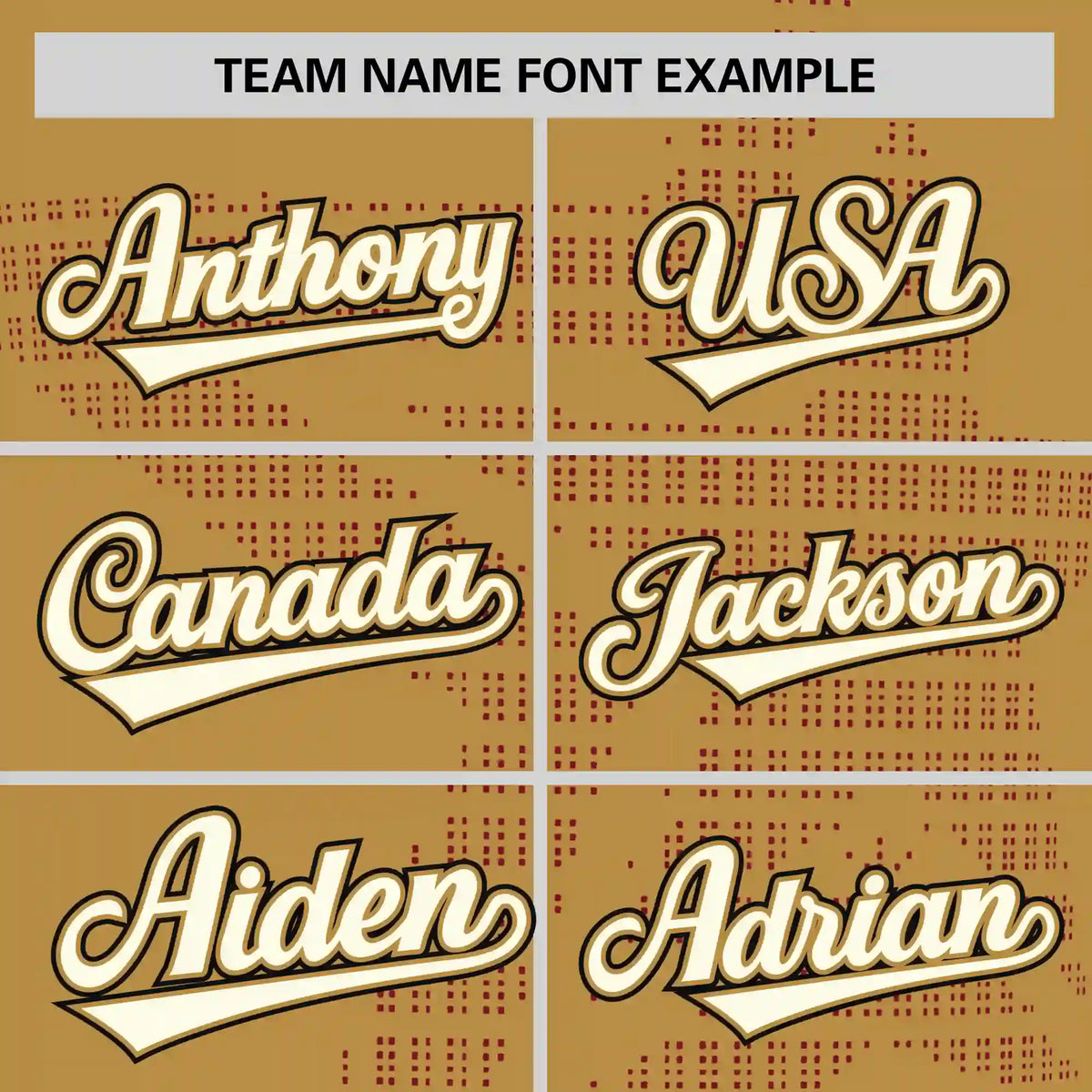 Custom Old Gold Crimson Crew Neck Star Style  Design  Performance T-Shirt