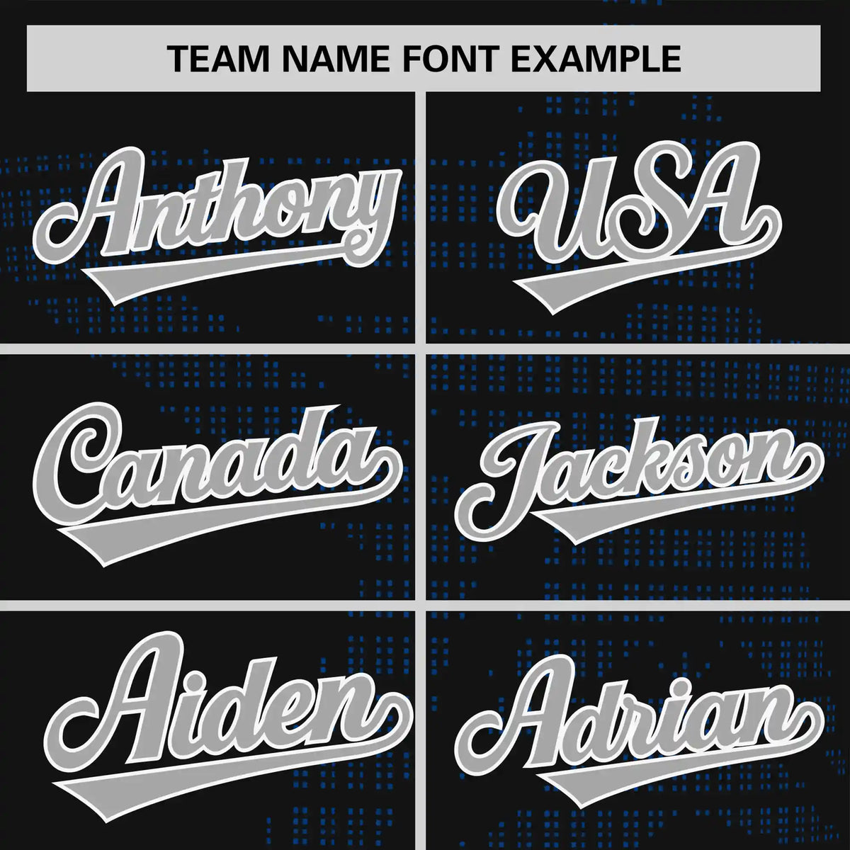 Custom Black Royal Blue Crew Neck Star Style  Design  Performance T-Shirt