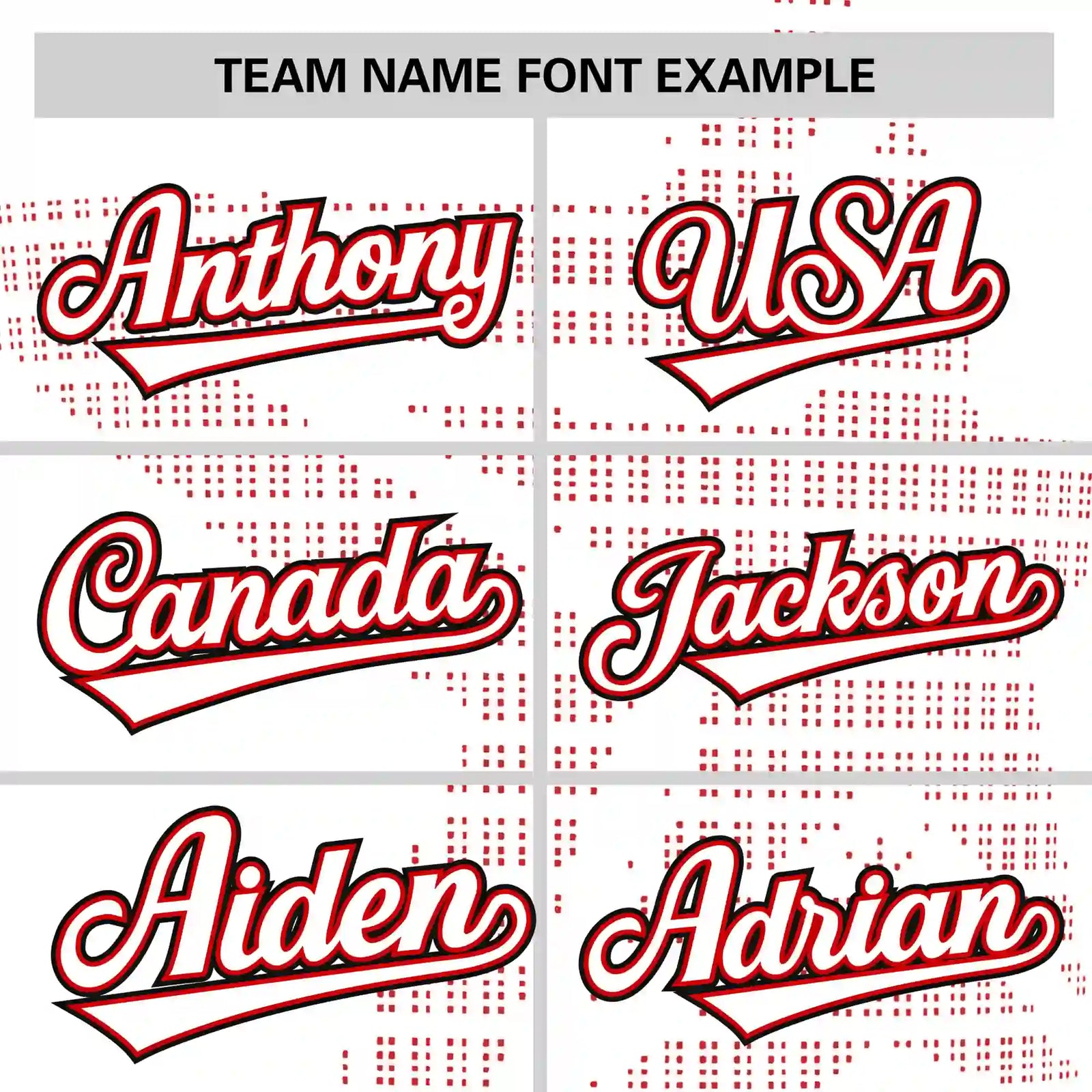 Custom White Red Crew Neck Star Style  Design  Performance T-Shirt