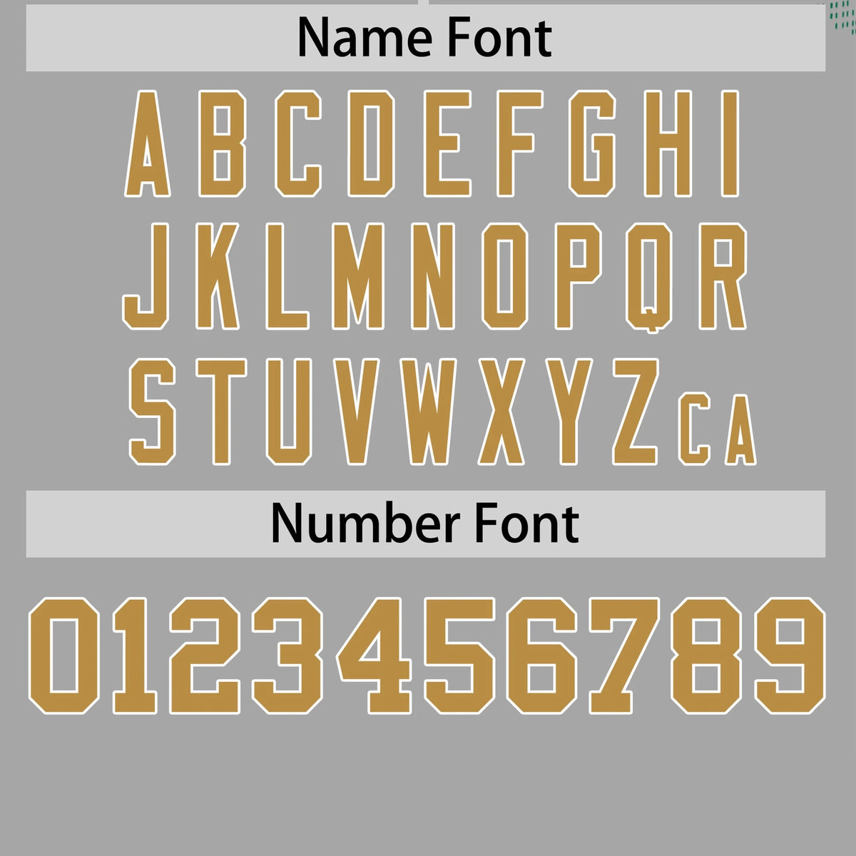 Custom Gray Kelly Green Crew Neck Star Style  Design  Performance T-Shirt