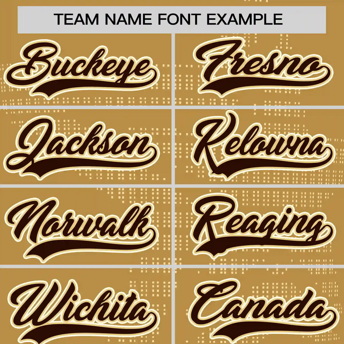 Custom Old Gold Brown Crew Neck Star Style  Design  Performance T-Shirt