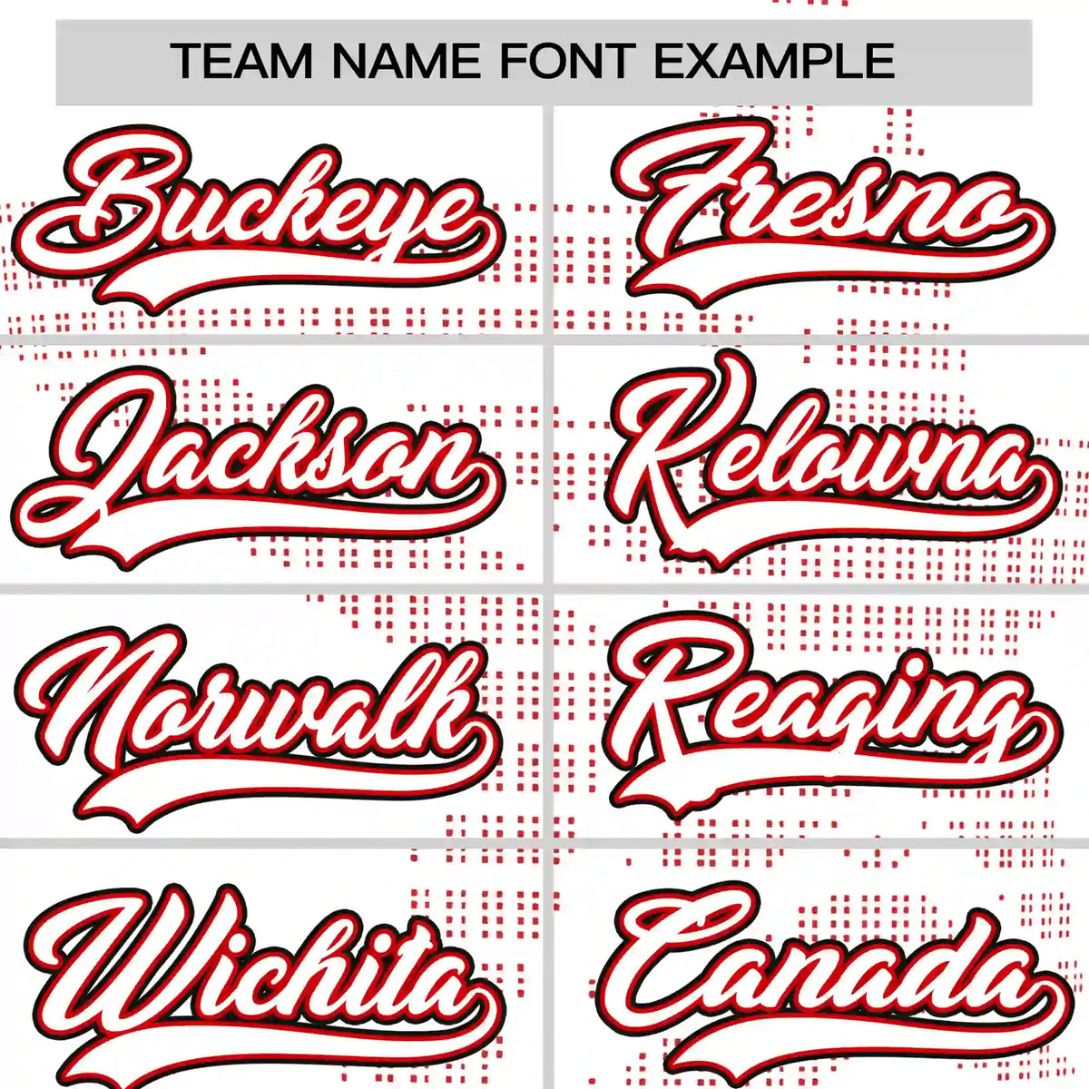 Custom White Red Crew Neck Star Style  Design  Performance T-Shirt