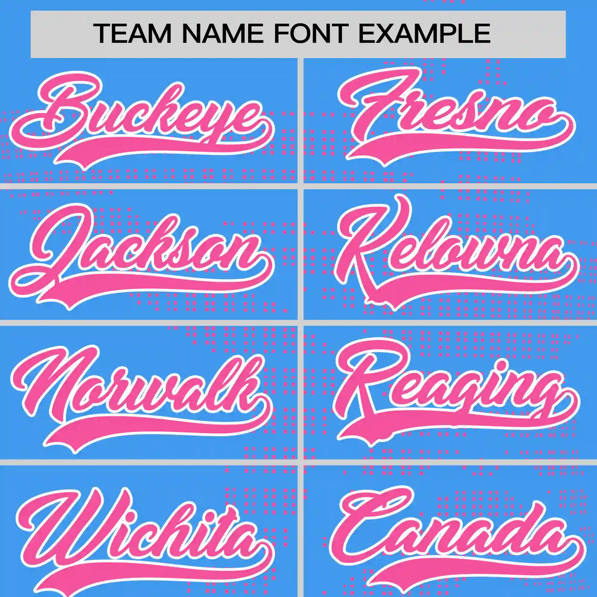 Custom Powder Blue Pink Crew Neck Star Style  Design  Performance T-Shirt