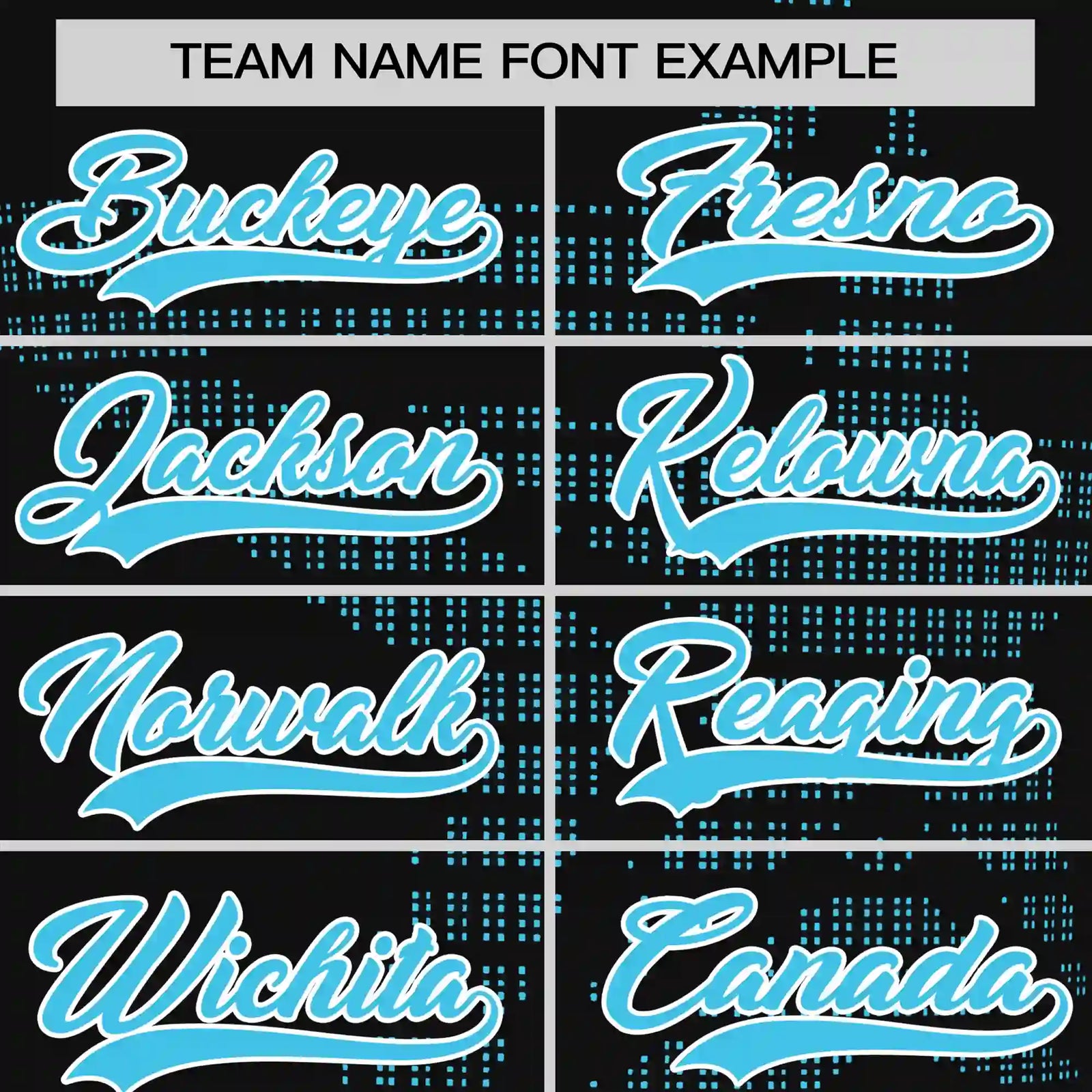 Custom Black Sky Blue Crew Neck Star Style  Design  Performance T-Shirt