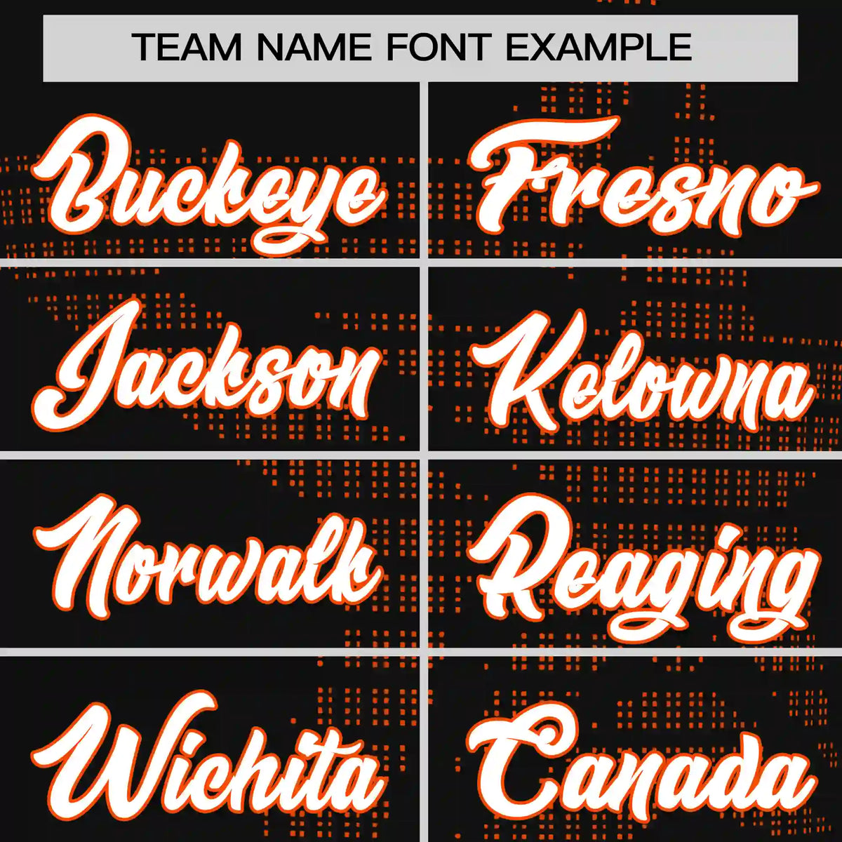 Custom Black Orange Crew Neck Star Style  Design  Performance T-Shirt