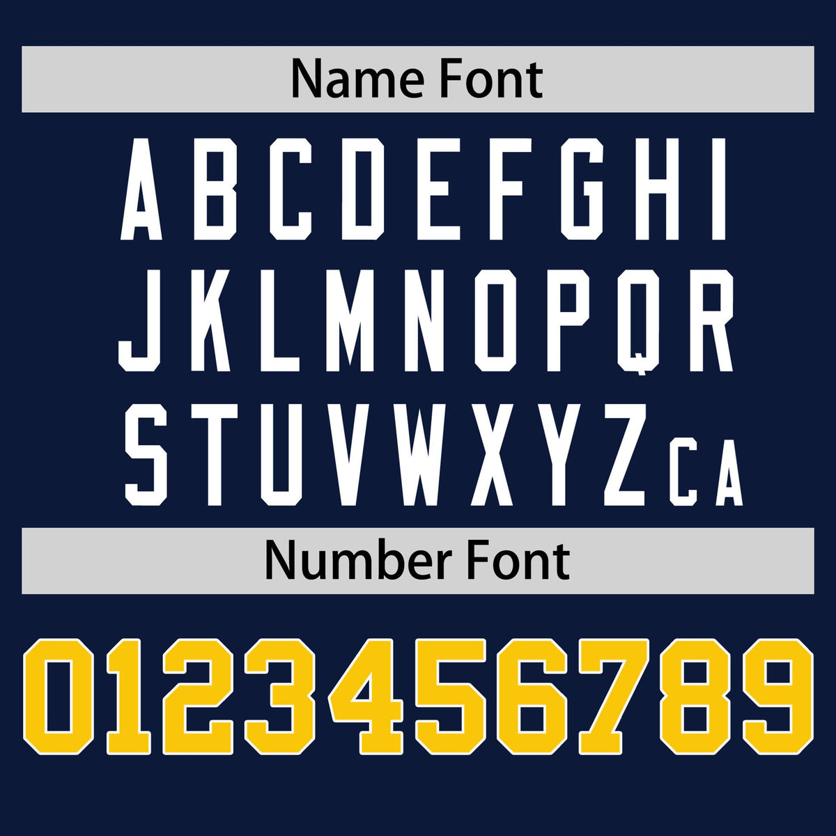 Custom Navy White-Gold01 Color Block Design Performance T-Shirt