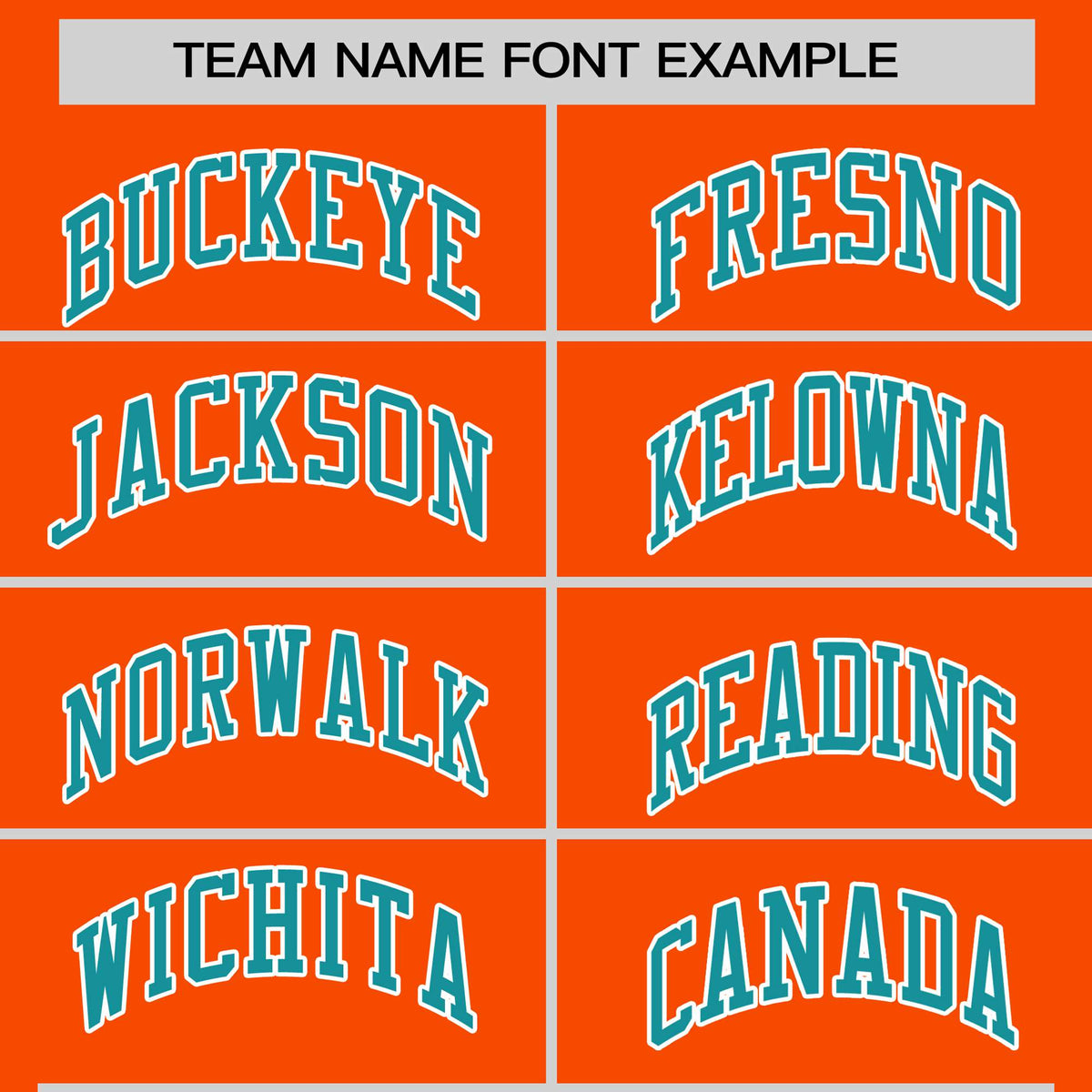 Custom Orange White-Aqua Color Block Design Performance T-Shirt