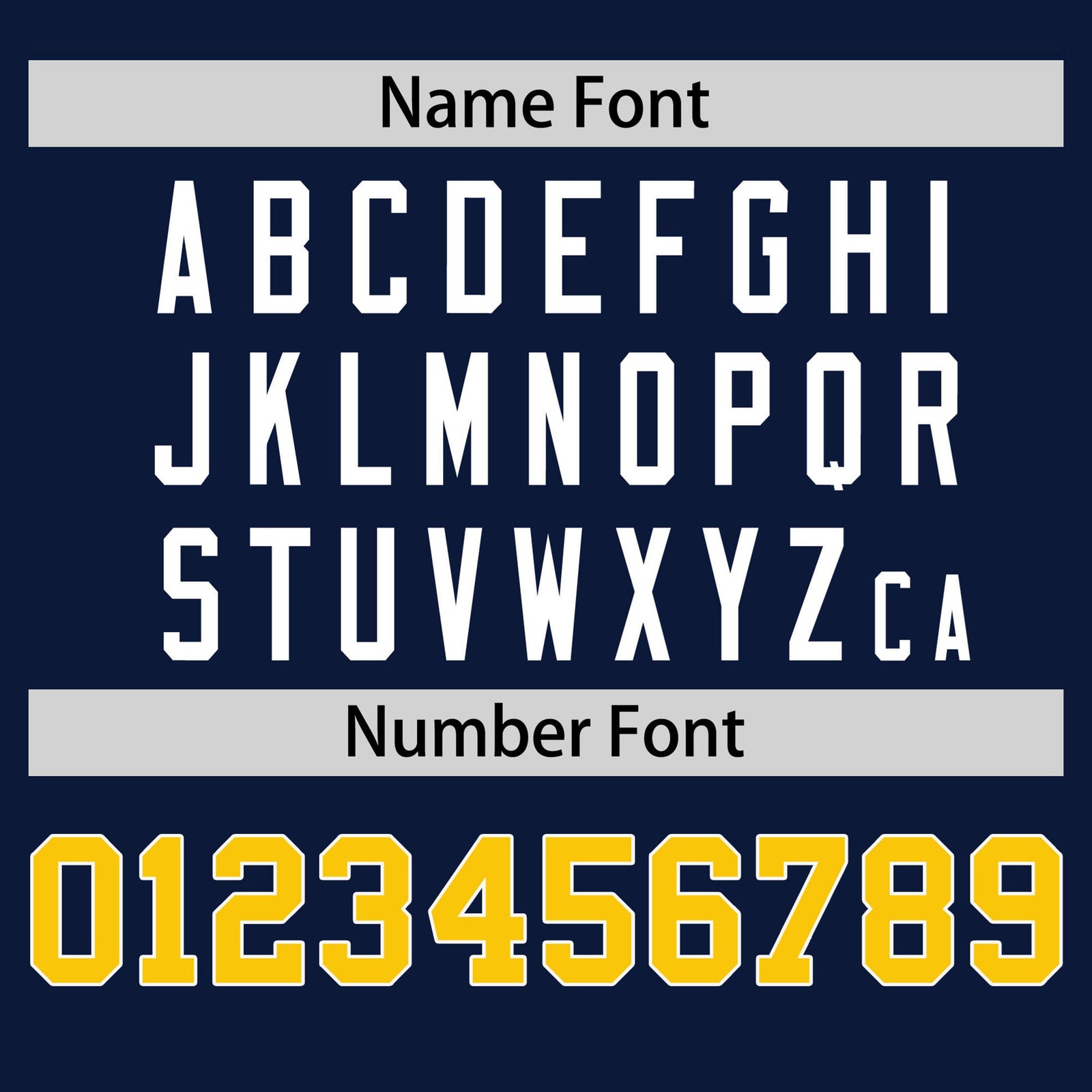 Custom Navy White-Gold01 Color Block Design Performance T-Shirt