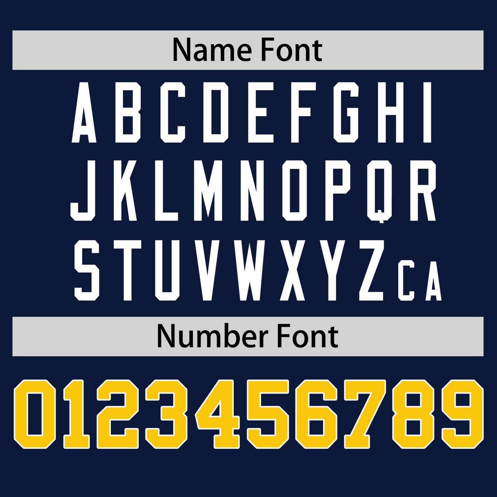 Custom Navy White-Gold01 Color Block Design Performance T-Shirt