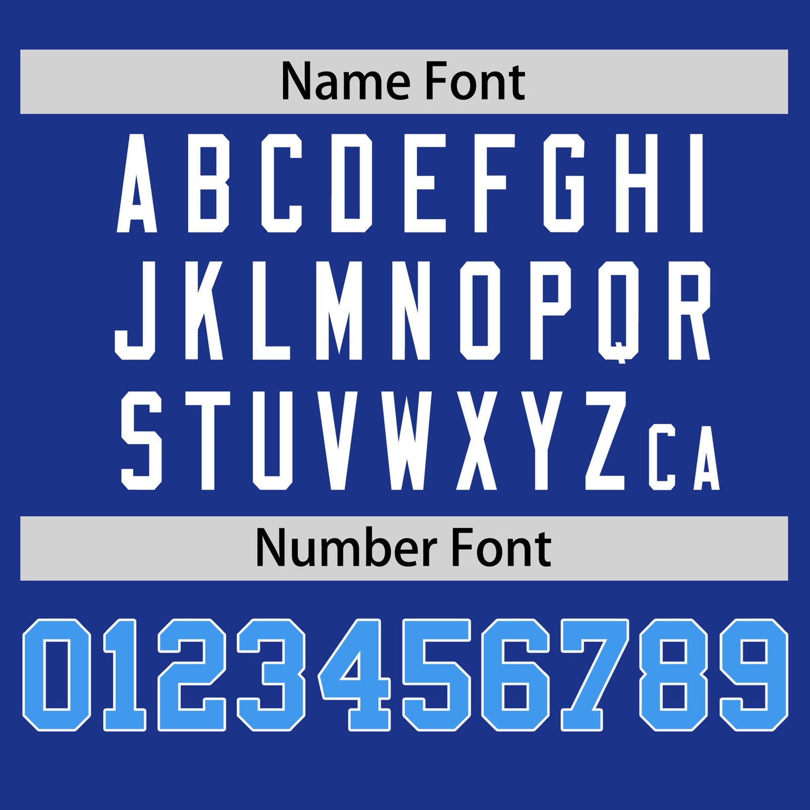 Custom Royal Blue White-Powder Blue Color Block Design Performance T-Shirt