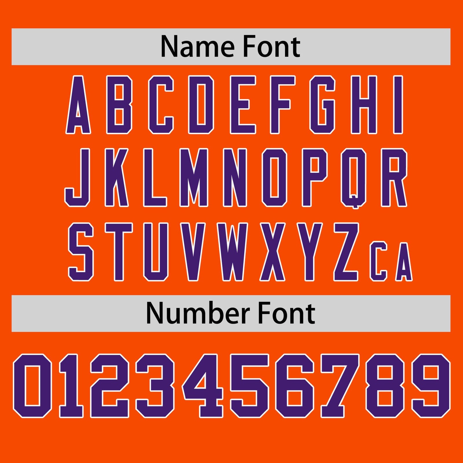 Custom Orange White-Purple Color Block Design Performance T-Shirt