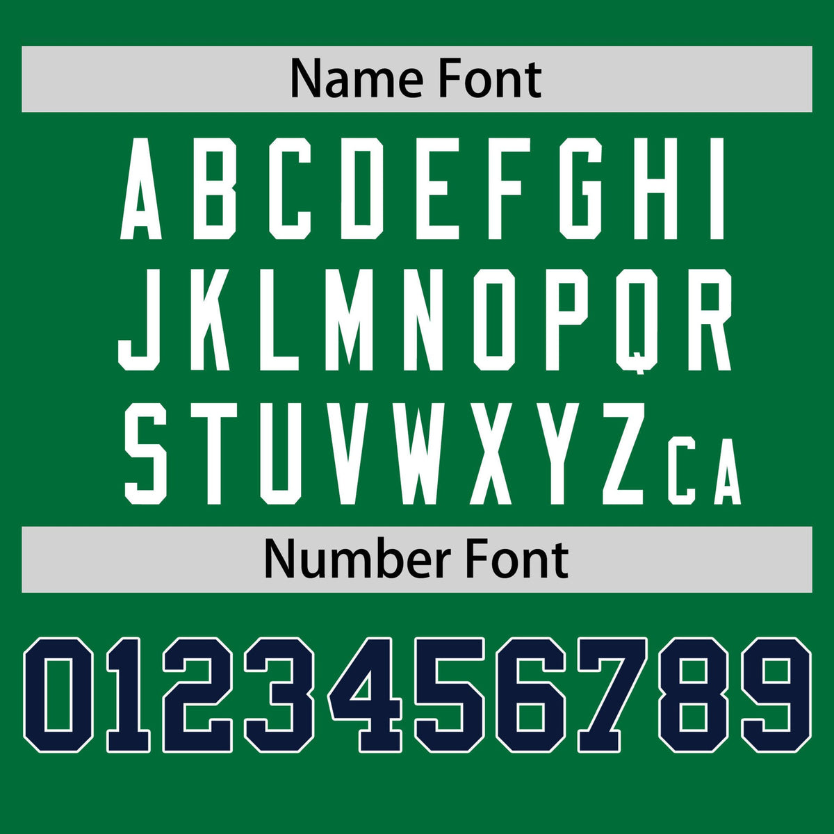 Custom Kelly Green White-Navy Color Block Design Performance T-Shirt