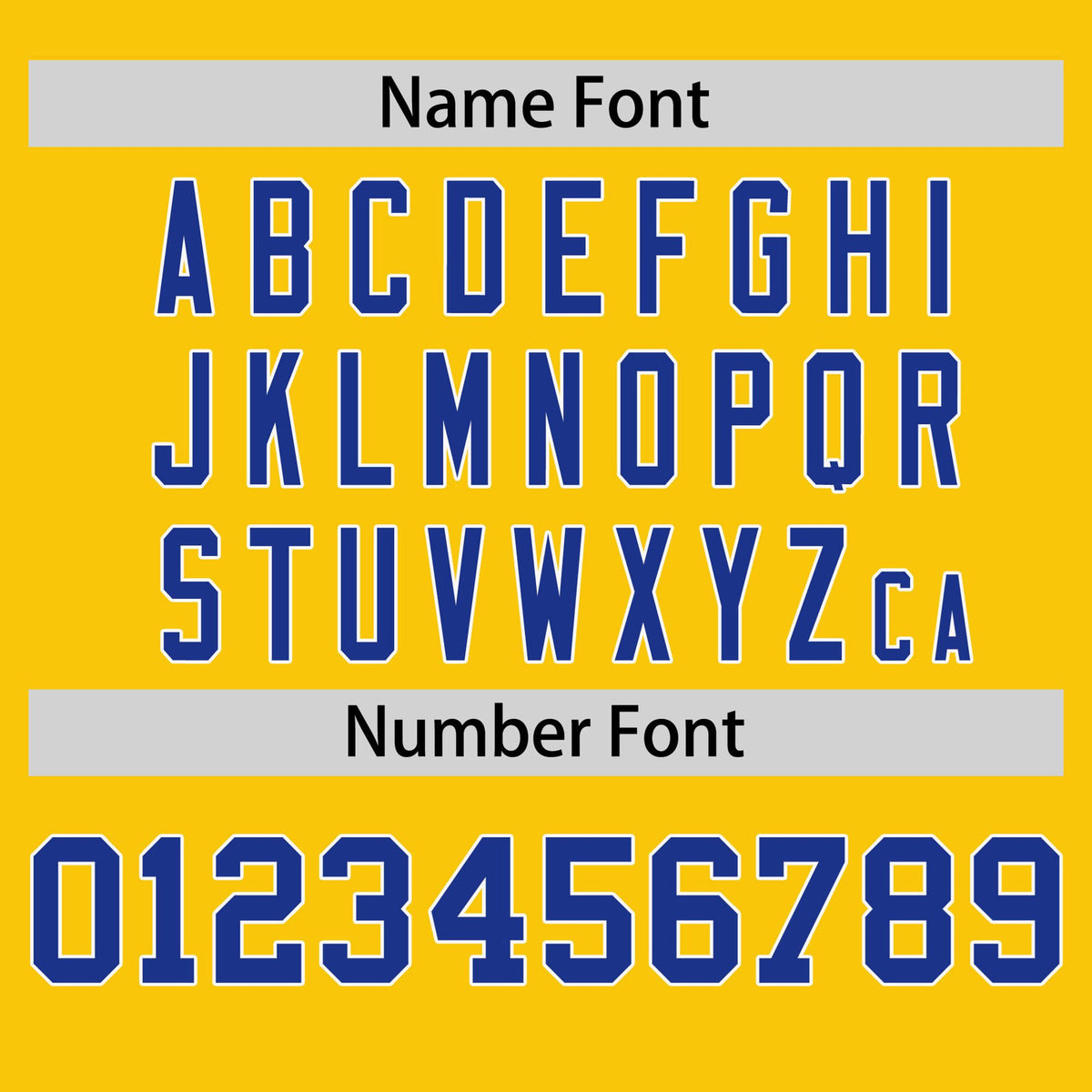 Custom Gold01 White-Royal Blue Color Block Design Performance T-Shirt