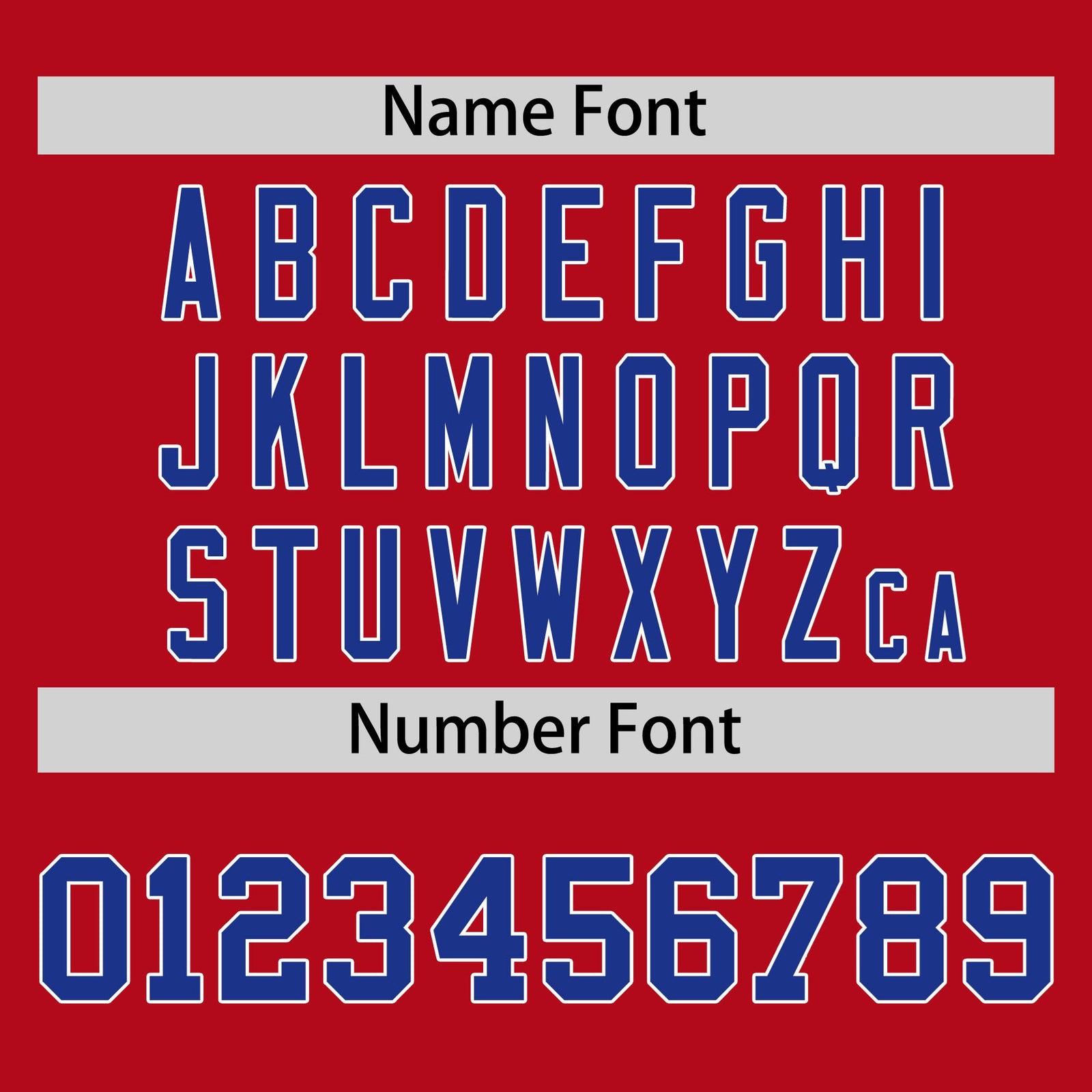 Custom Red Royal Blue Abstract Brush Stroke Performance T-Shirt