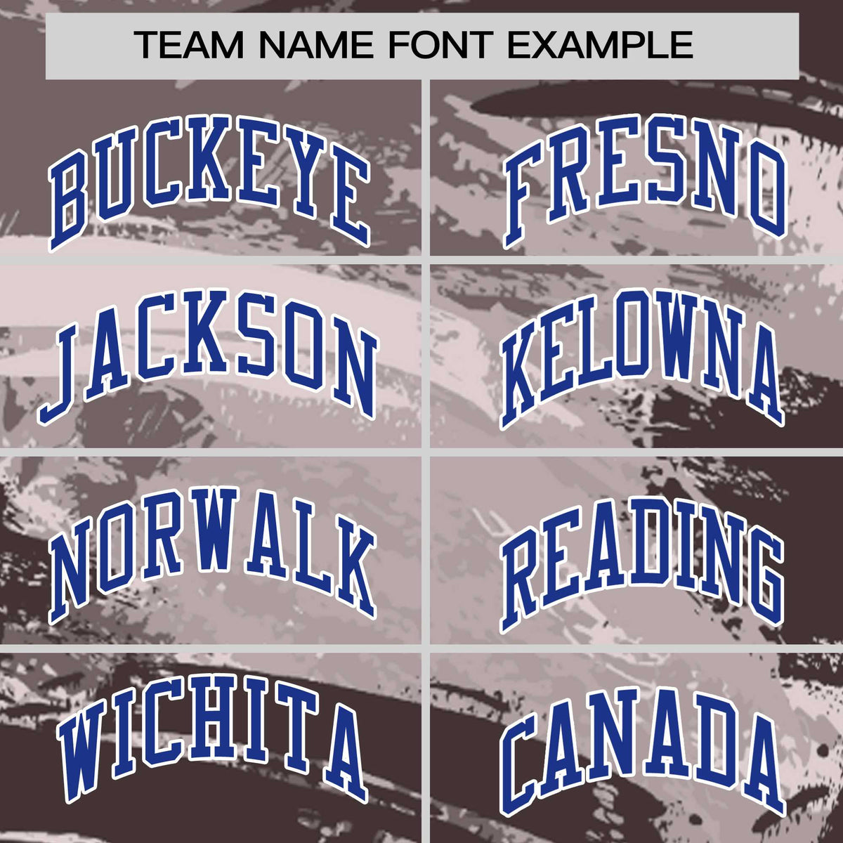 Custom Royal Blue Gray Abstract Brush Stroke Performance T-Shirt