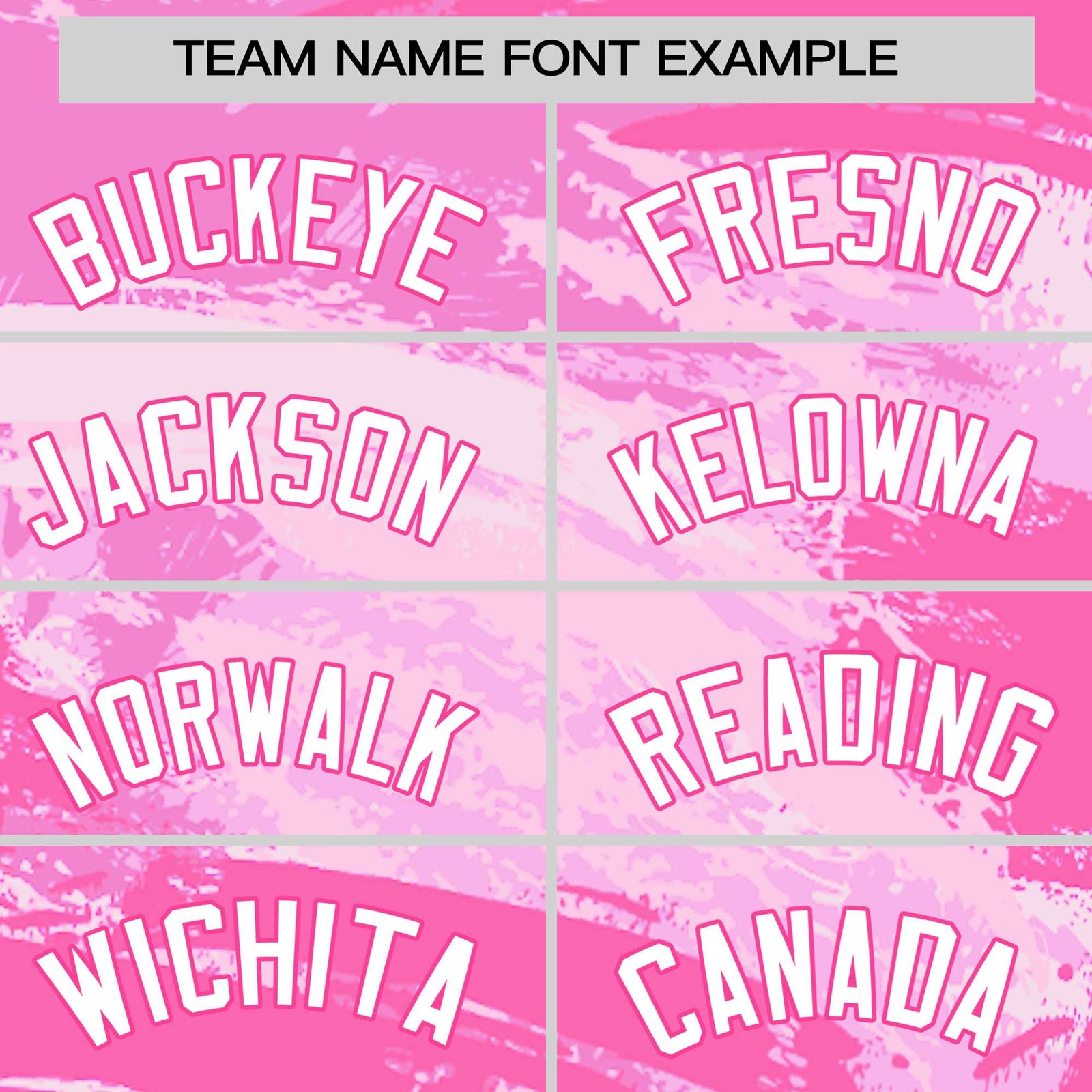 Custom Pink White Abstract Brush Stroke Performance T-Shirt