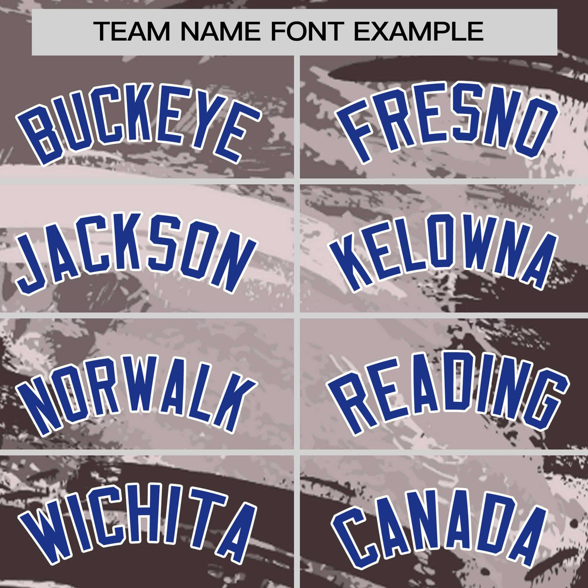 Custom Royal Blue Gray Abstract Brush Stroke Performance T-Shirt