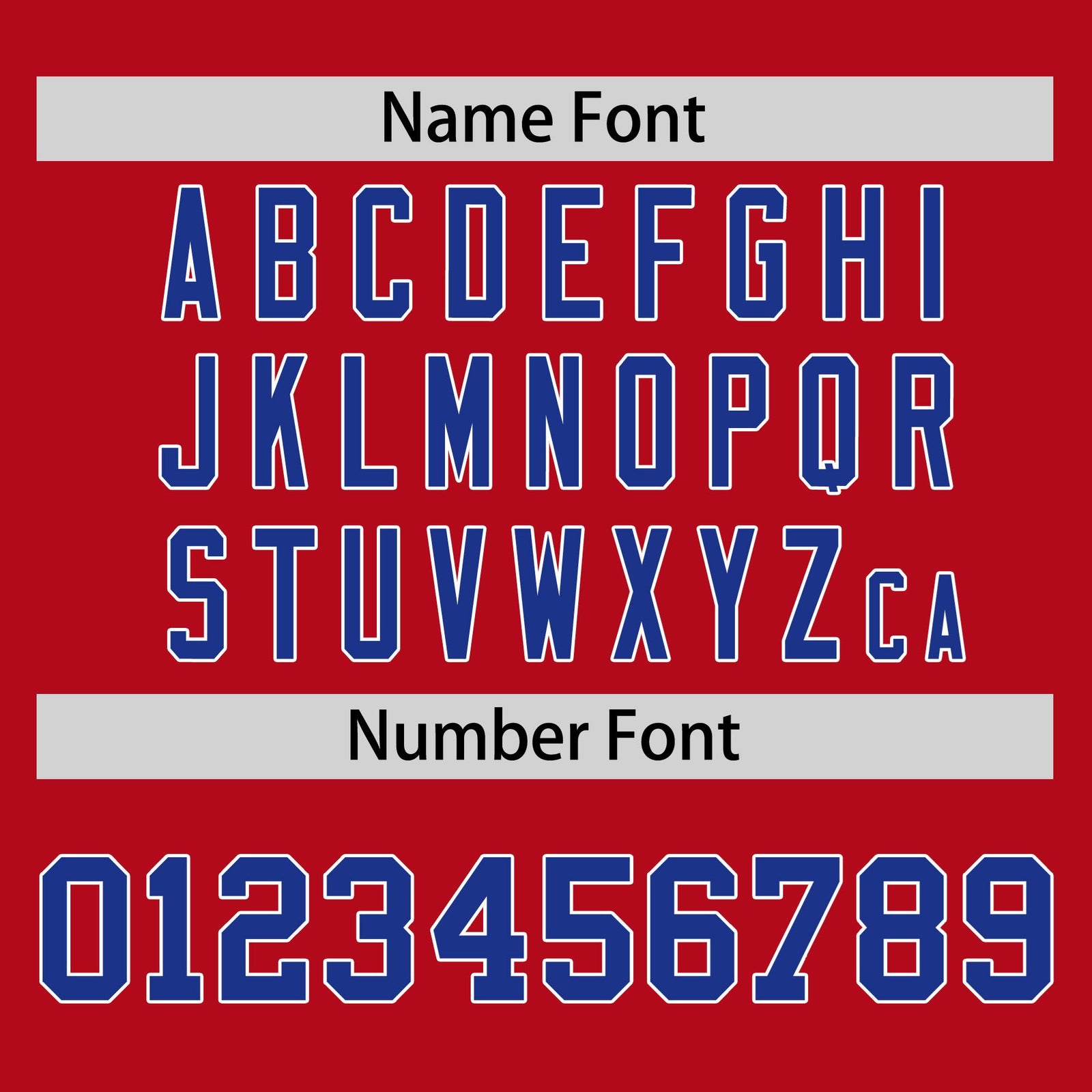 Custom Red Royal Blue Abstract Brush Stroke Performance T-Shirt