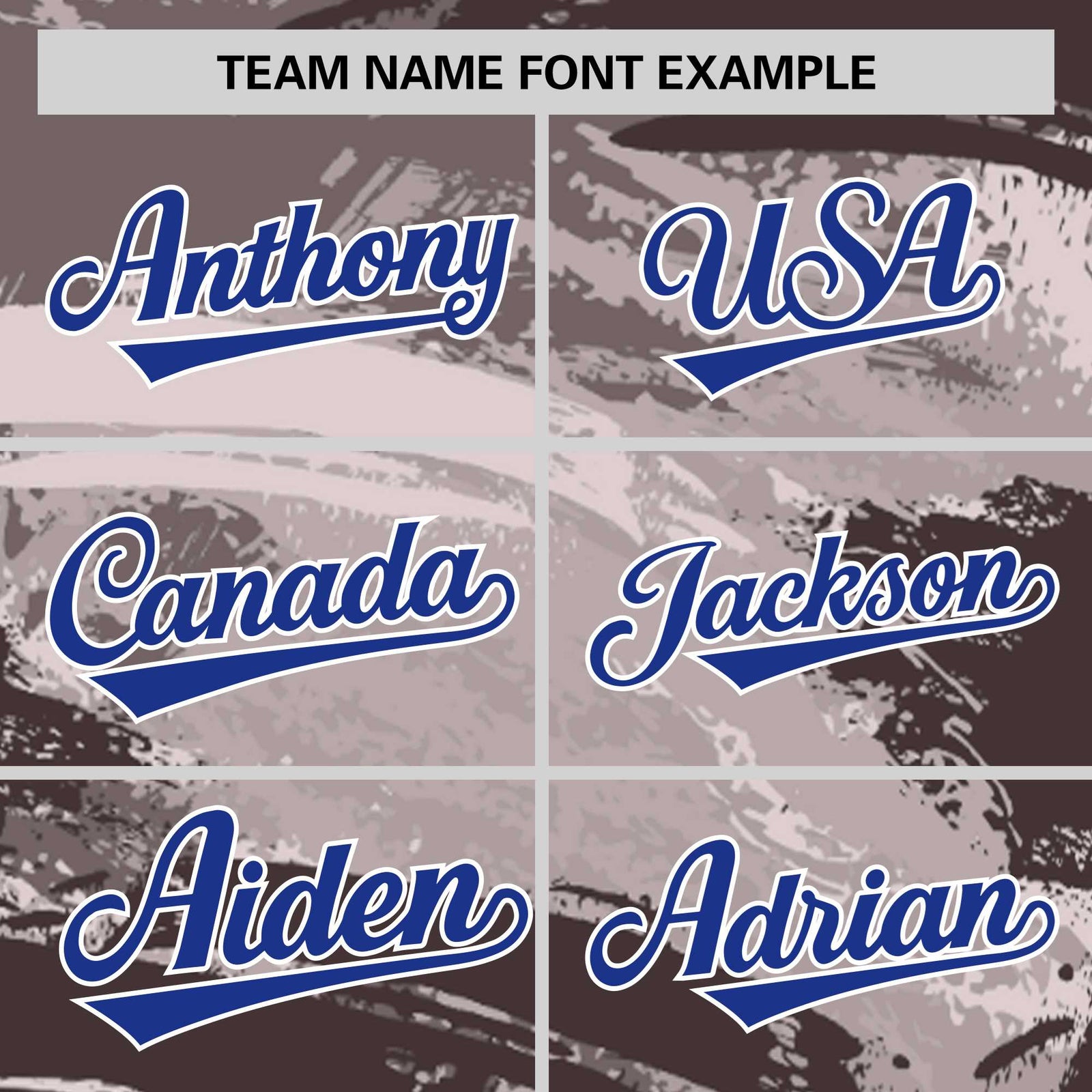 Custom Royal Blue Gray Abstract Brush Stroke Performance T-Shirt