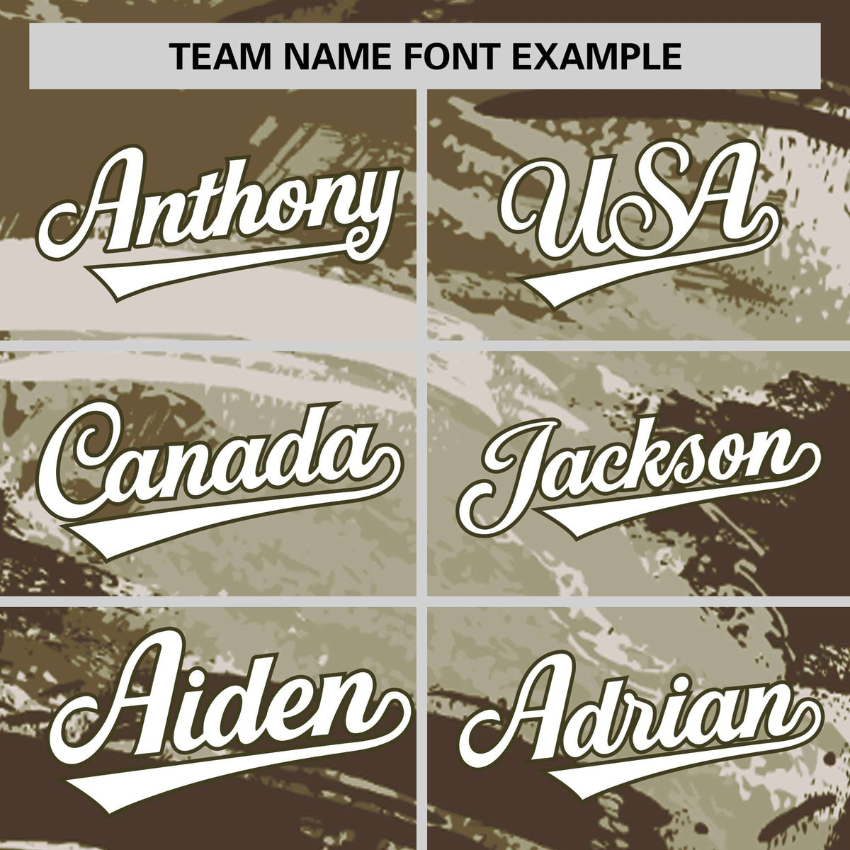 Custom Olive White Abstract Brush Stroke Performance T-Shirt