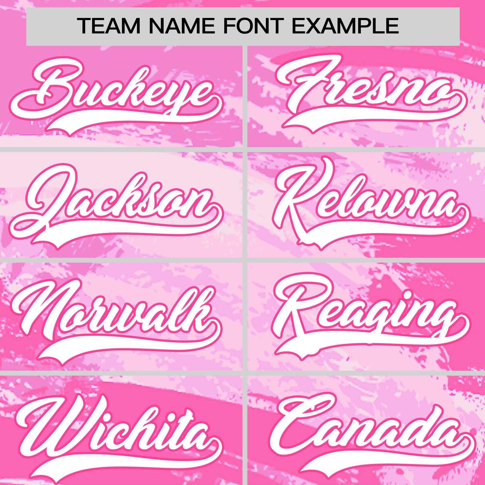 Custom Pink White Abstract Brush Stroke Performance T-Shirt