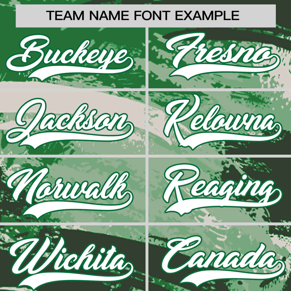 Custom Kelly Green White Abstract Brush Stroke Performance T-Shirt