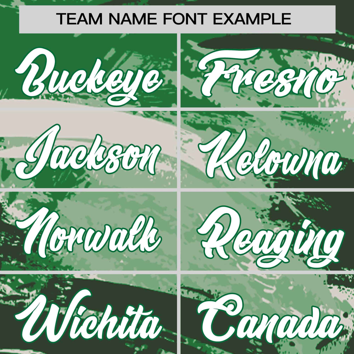 Custom Kelly Green White Abstract Brush Stroke Performance T-Shirt