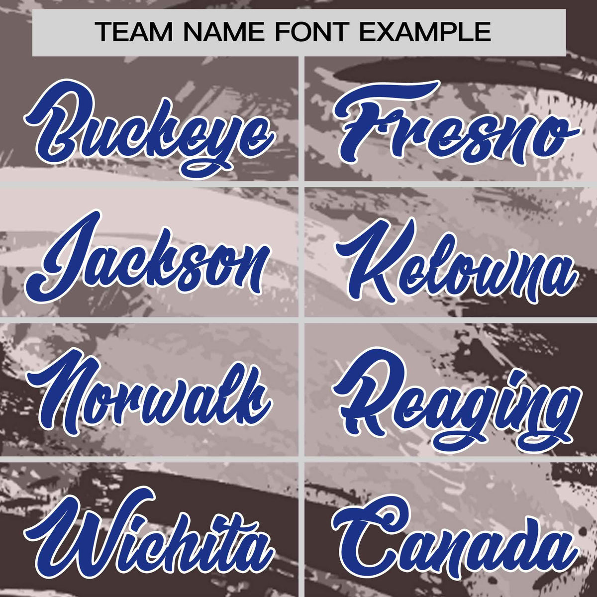 Custom Royal Blue Gray Abstract Brush Stroke Performance T-Shirt