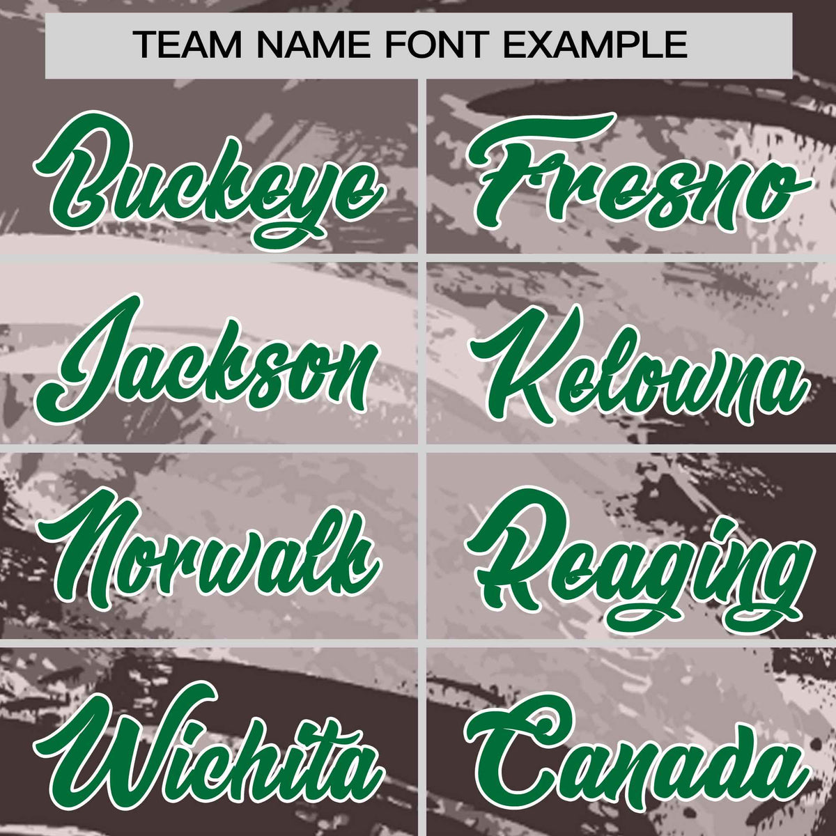 Custom Kelly Green Gray Abstract Brush Stroke Performance T-Shirt