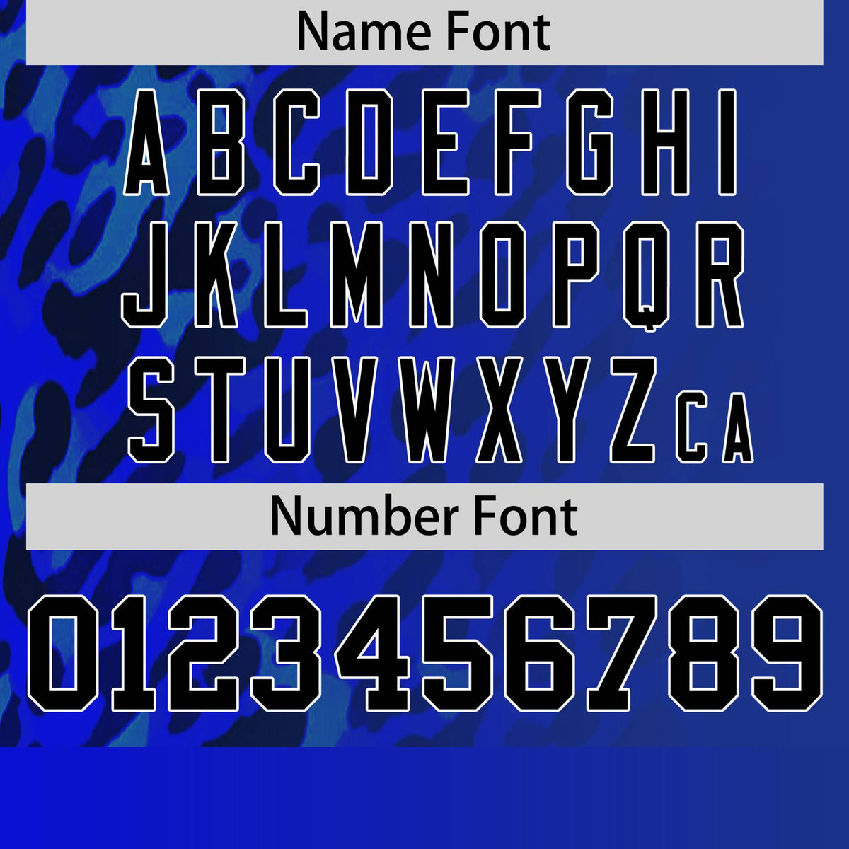 Custom Royal Blue Black Personalized Leopard Print Graffiti Pattern Performance T-Shirt