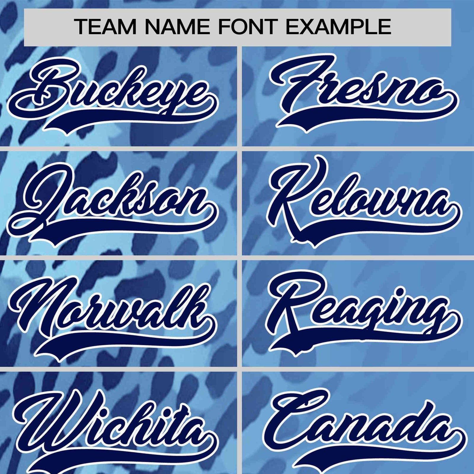 Custom Light Blue Navy Personalized Leopard Print Graffiti Pattern Performance T-Shirt