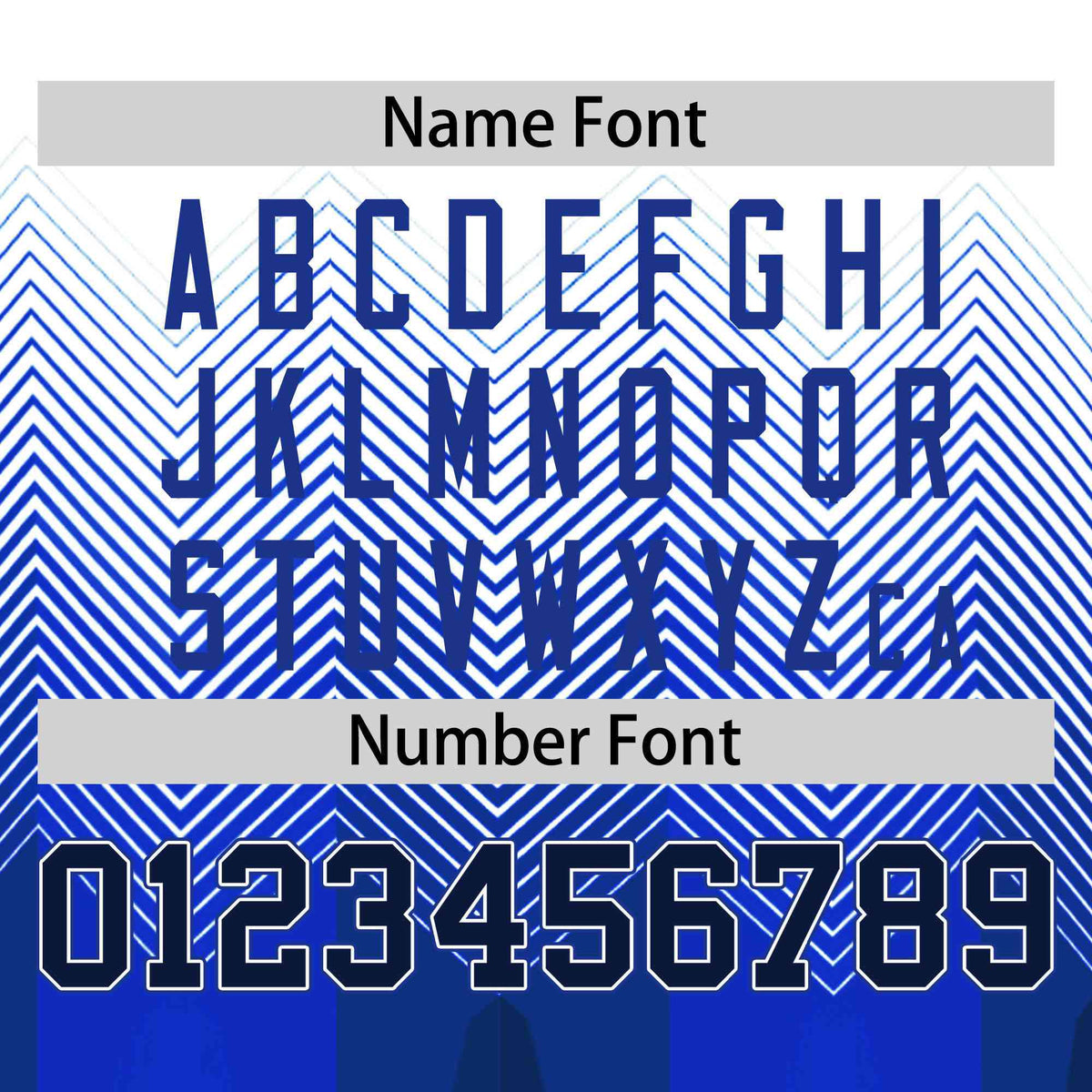 Custom White Royal Blue Gradient Ripple Fashion Raglan Sleeves Performance T-Shirt