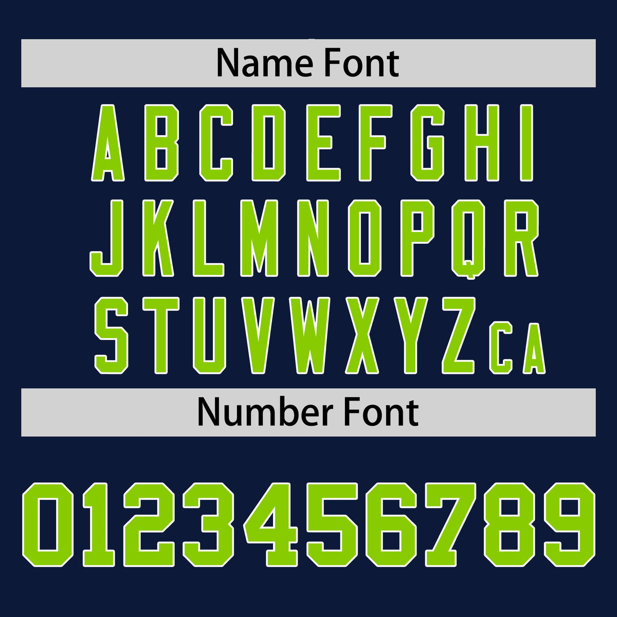 Custom Navy White-Neon Green Crew neck Side Gradient Fashion Performance T-Shirt