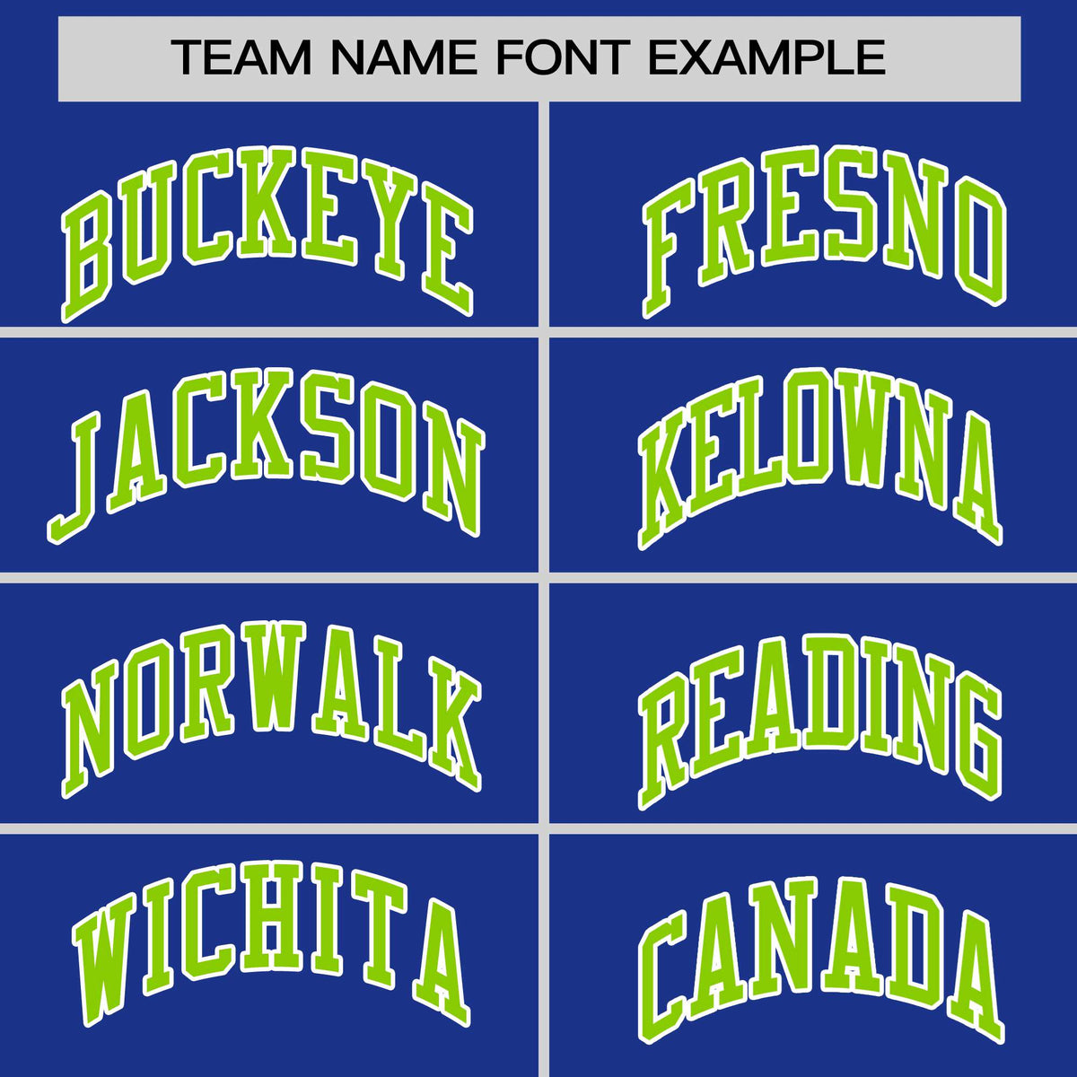 Custom Royal Blue White-Neon Green Crew neck Side Gradient Fashion Performance T-Shirt