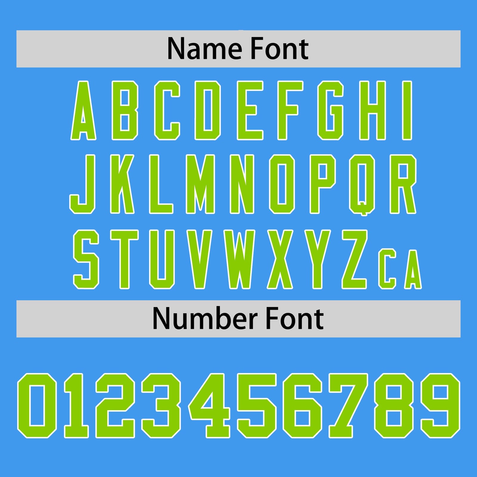 Custom Powder Blue White-Neon Green Crew neck Side Gradient Fashion Performance T-Shirt