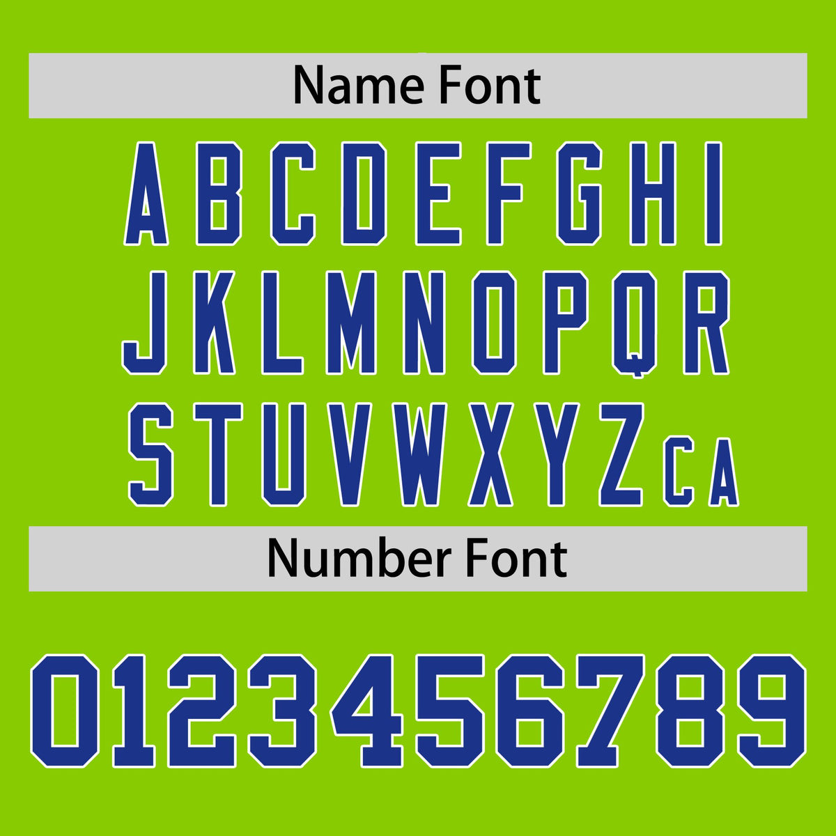 Custom Neon Green White-Royal Blue Crew neck Side Gradient Fashion Performance T-Shirt