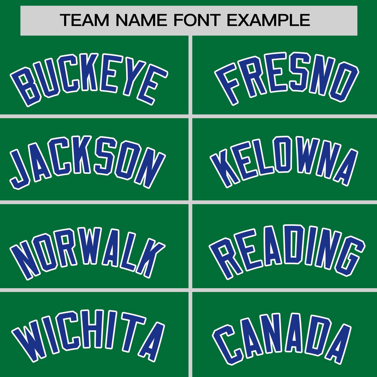 Custom Kelly Green White-Royal Blue Crew neck Side Gradient Fashion Performance T-Shirt