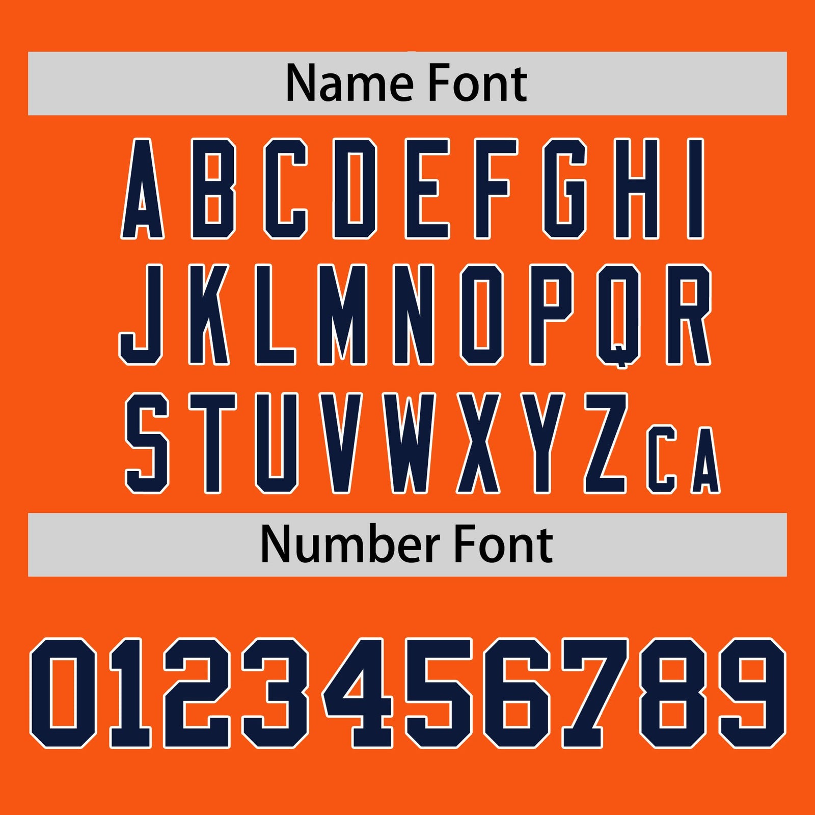 Custom Orange Navy-White Crew neck Side Gradient Fashion Performance T-Shirt