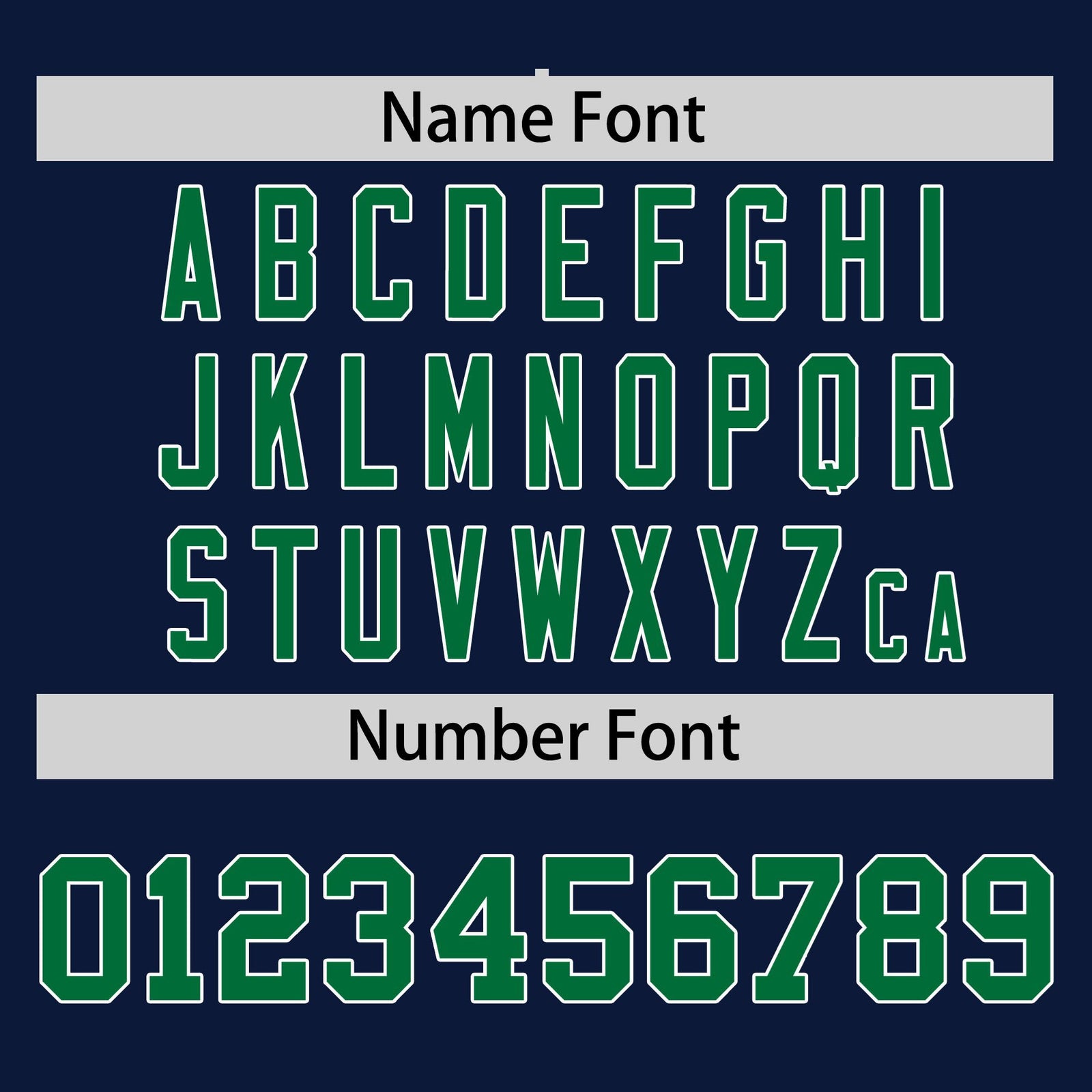 Custom Navy White-Kelly Green Crew neck Side Gradient Fashion Performance T-Shirt