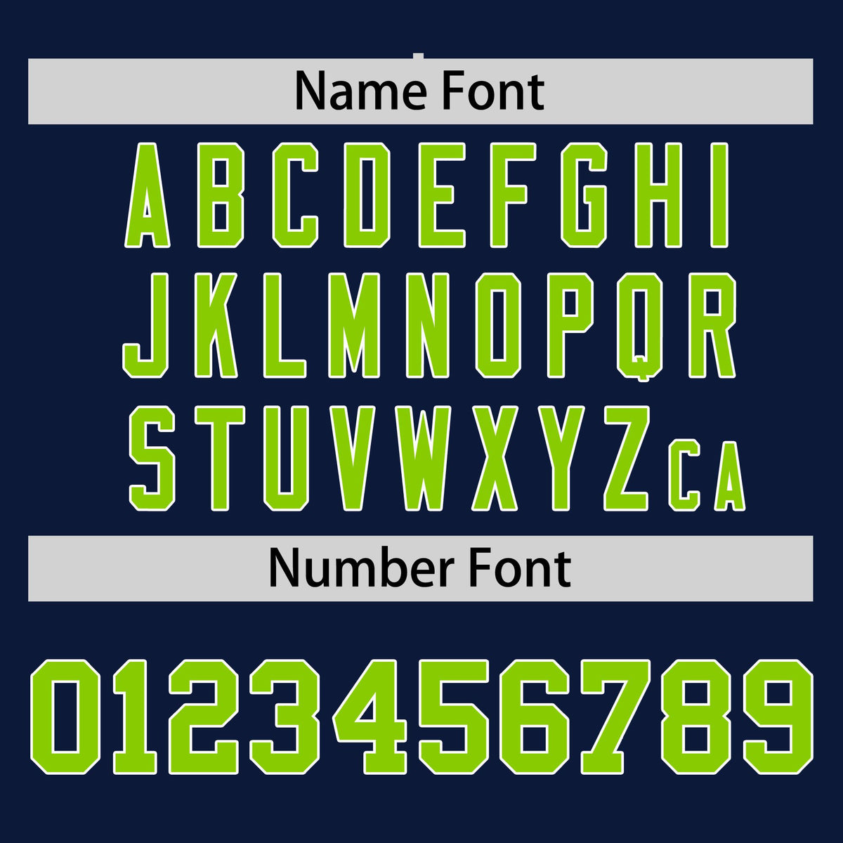 Custom Navy White-Neon Green Crew neck Side Gradient Fashion Performance T-Shirt