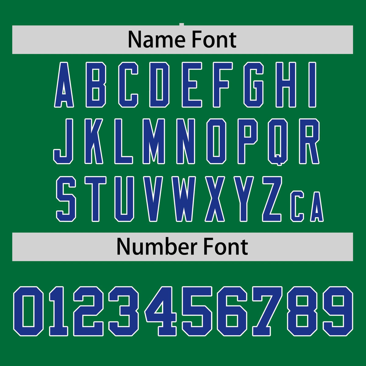 Custom Kelly Green White-Royal Blue Crew neck Side Gradient Fashion Performance T-Shirt