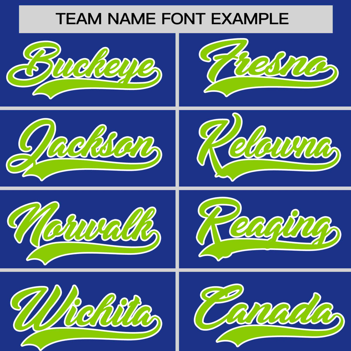 Custom Royal Blue White-Neon Green Crew neck Side Gradient Fashion Performance T-Shirt