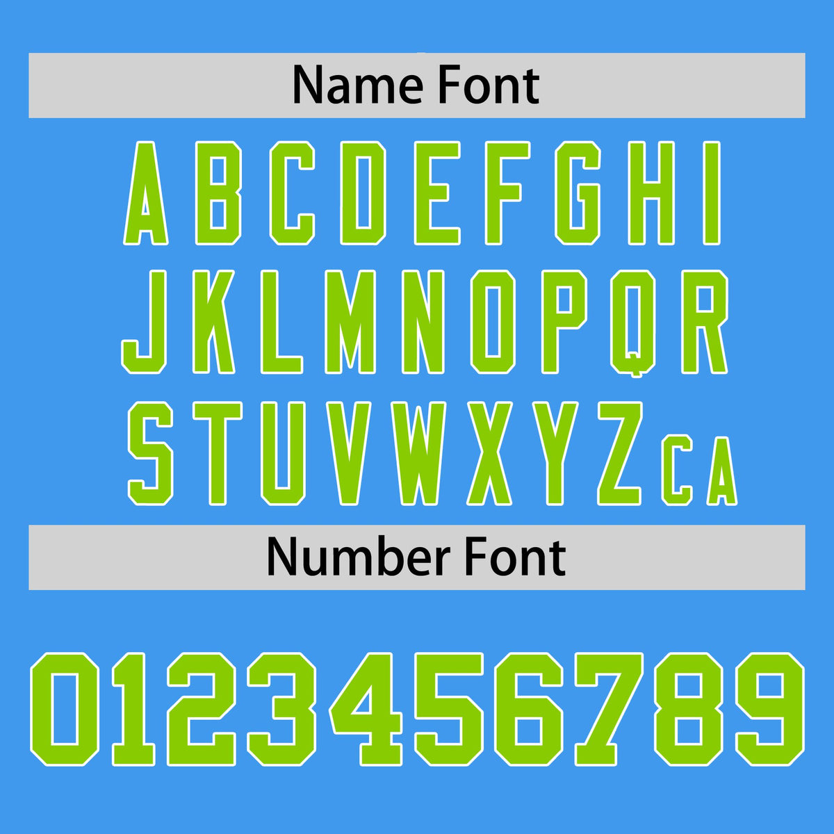 Custom Powder Blue White-Neon Green Crew neck Side Gradient Fashion Performance T-Shirt