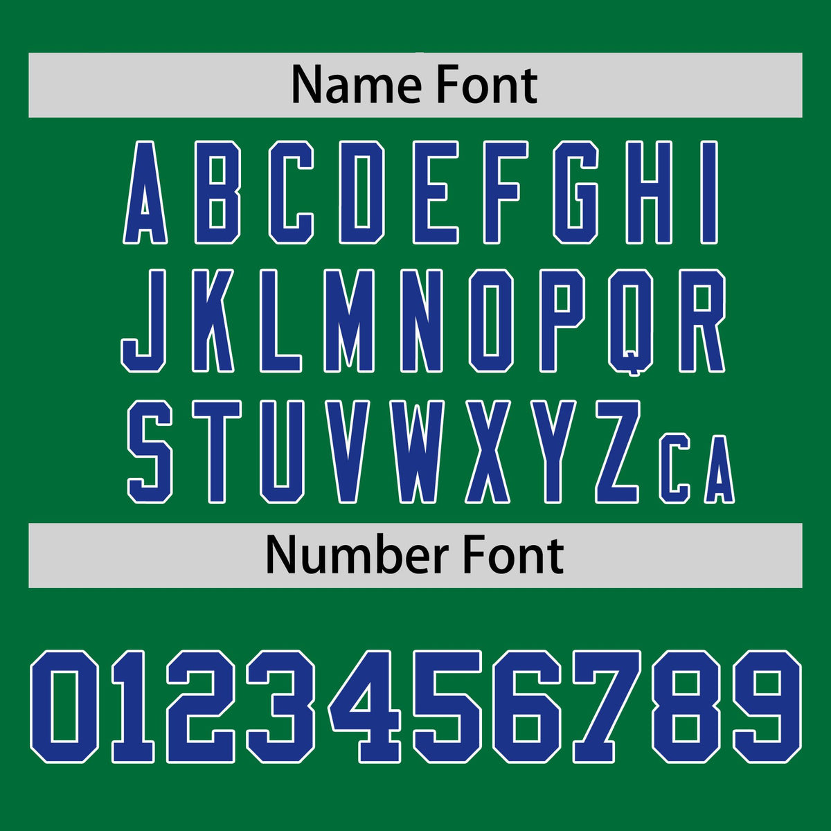 Custom Kelly Green White-Royal Blue Crew neck Side Gradient Fashion Performance T-Shirt