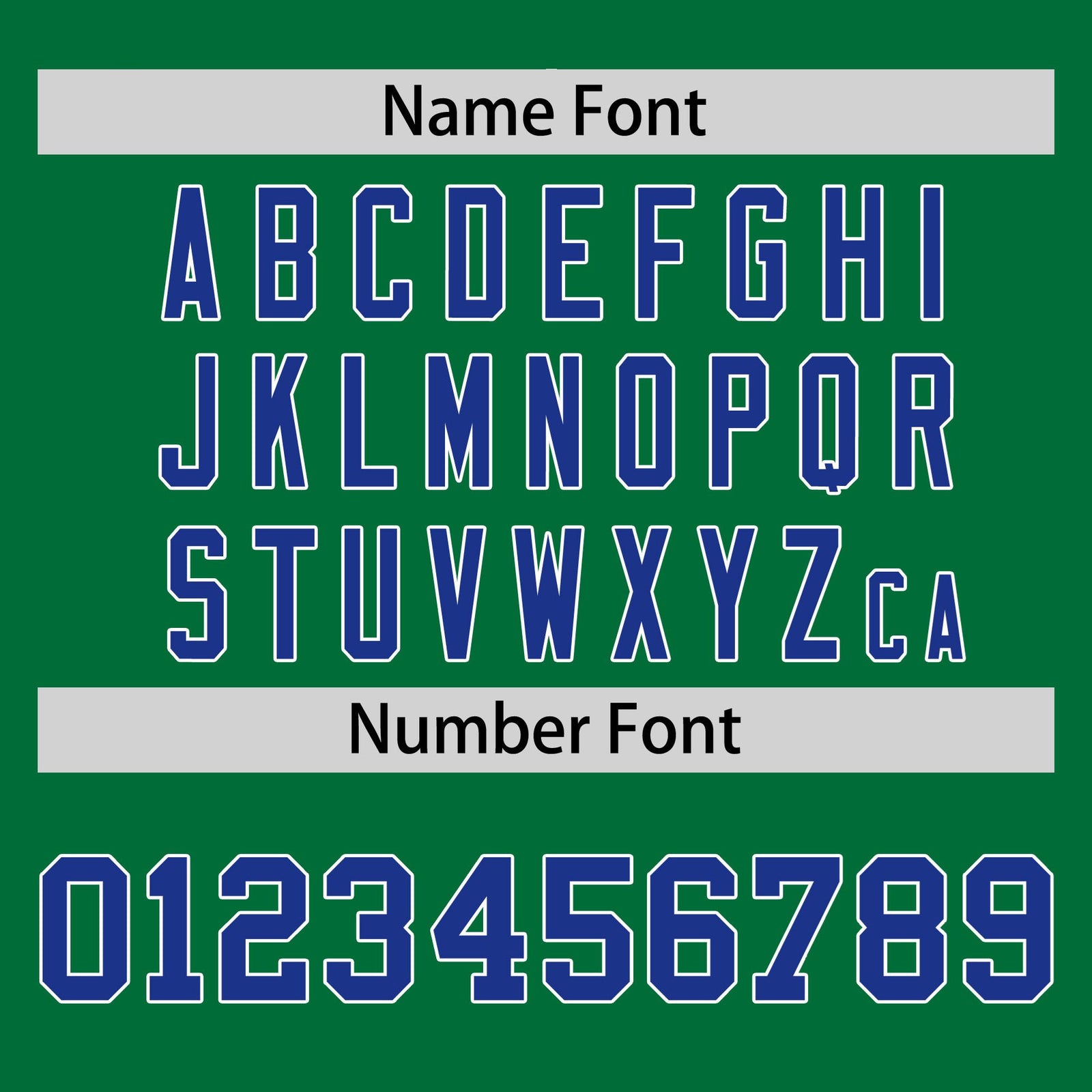 Custom Kelly Green White-Royal Blue Crew neck Side Gradient Fashion Performance T-Shirt