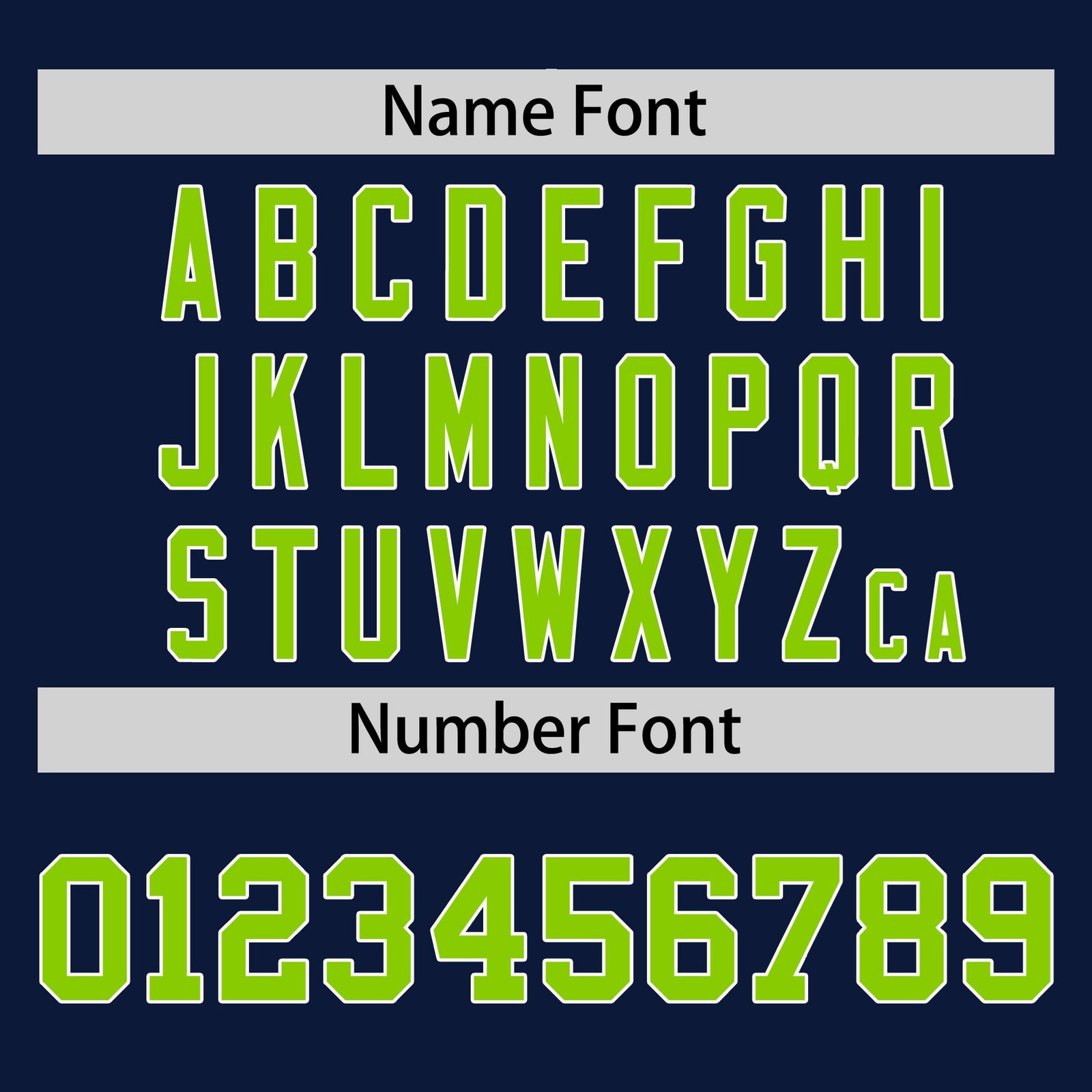 Custom Navy White-Neon Green Crew neck Side Gradient Fashion Performance T-Shirt