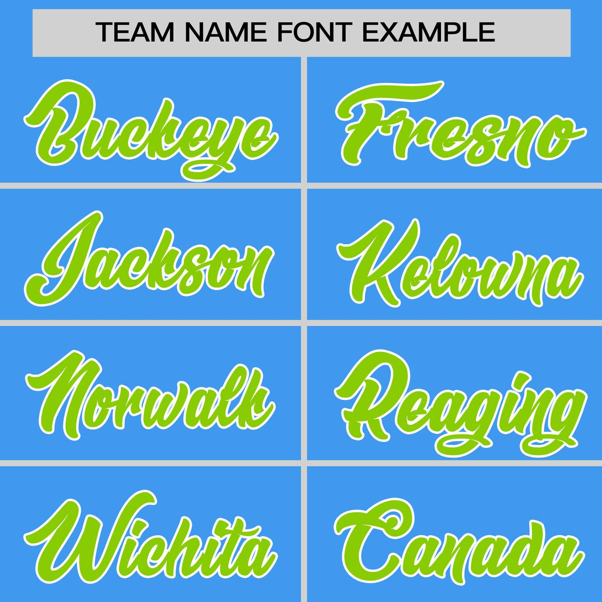 Custom Powder Blue White-Neon Green Crew neck Side Gradient Fashion Performance T-Shirt