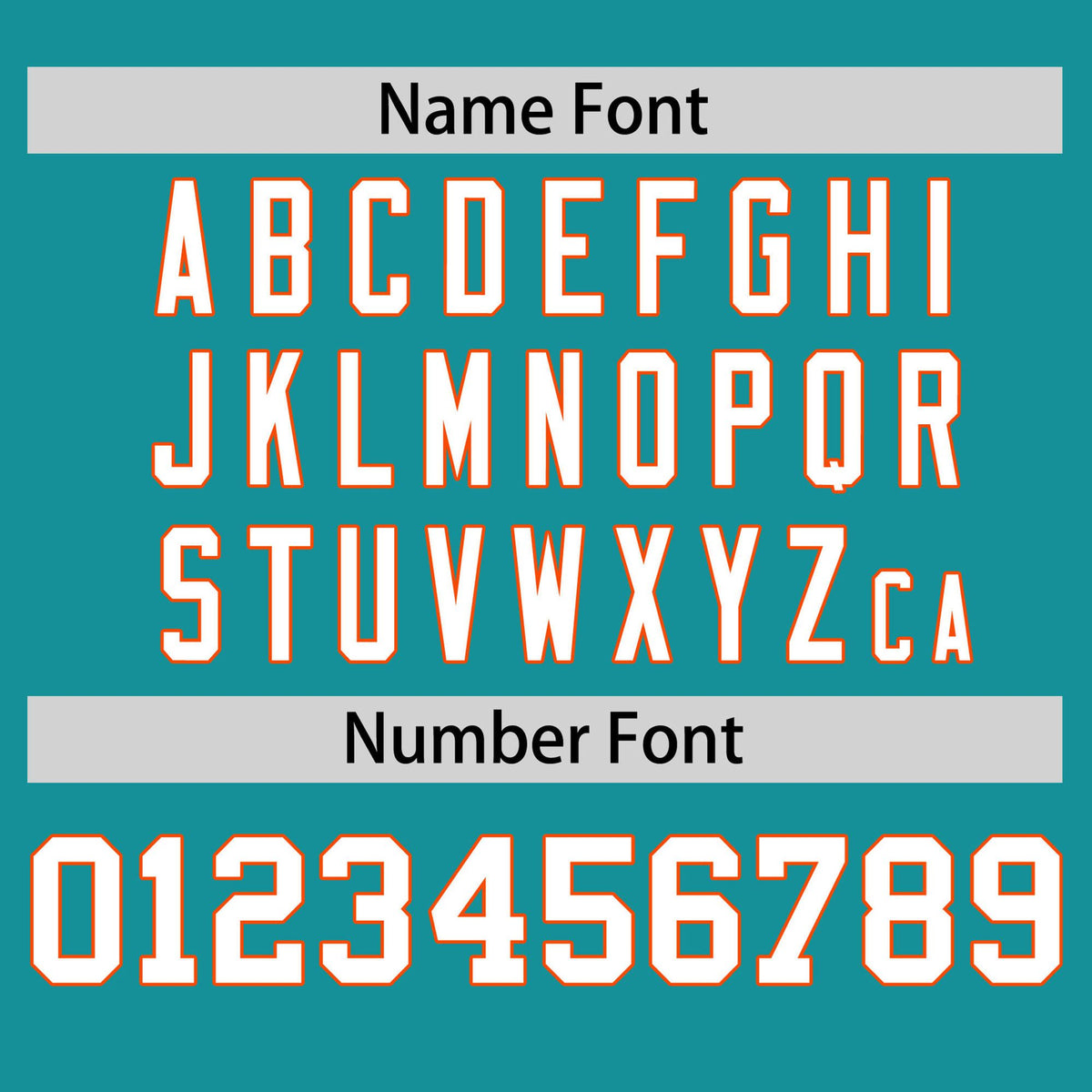 Custom Aqua Orange Raglan Sleeves Performance T-Shirt