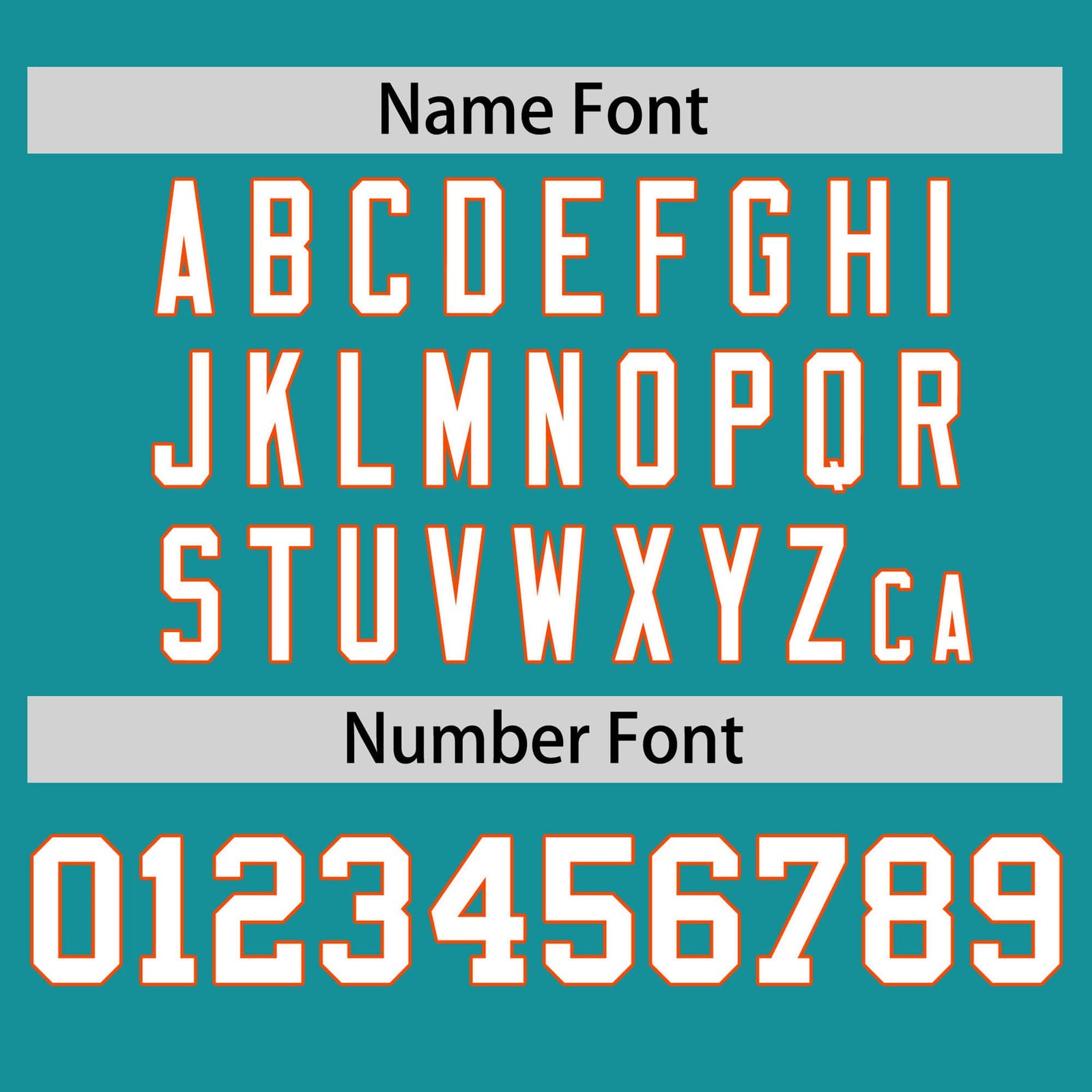 Custom Aqua Orange Raglan Sleeves Performance T-Shirt