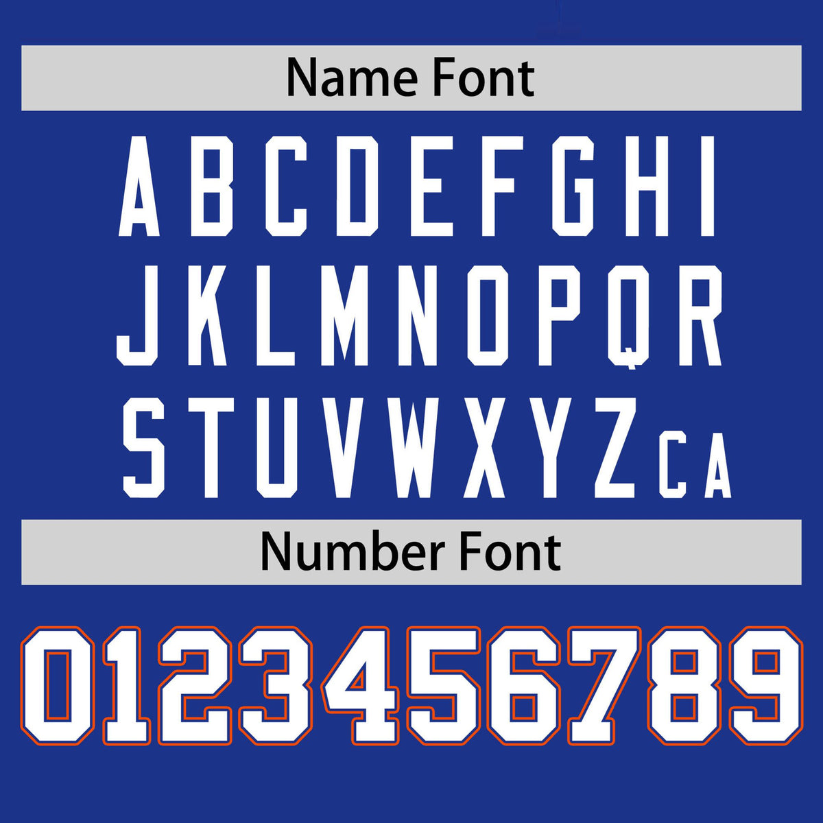 Custom Royal Blue Orange Raglan Sleeves Performance T-Shirt